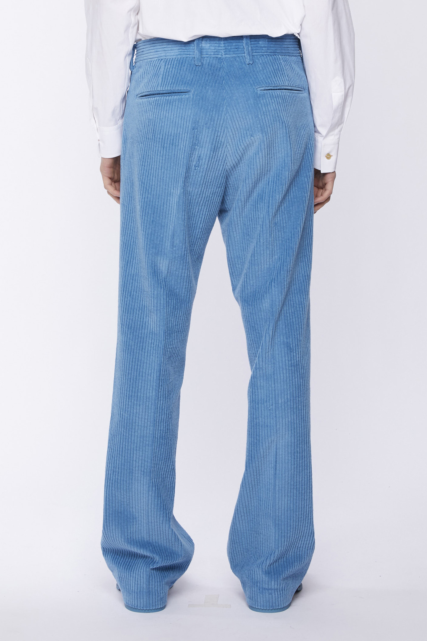 GENTS TROUSER PETROL BLUE 2