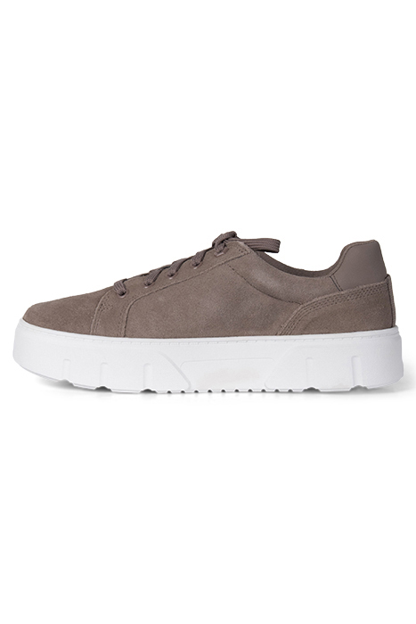 LAUREL COURT LOW LACE UP SNEAKER TAUPE SUEDE 3
