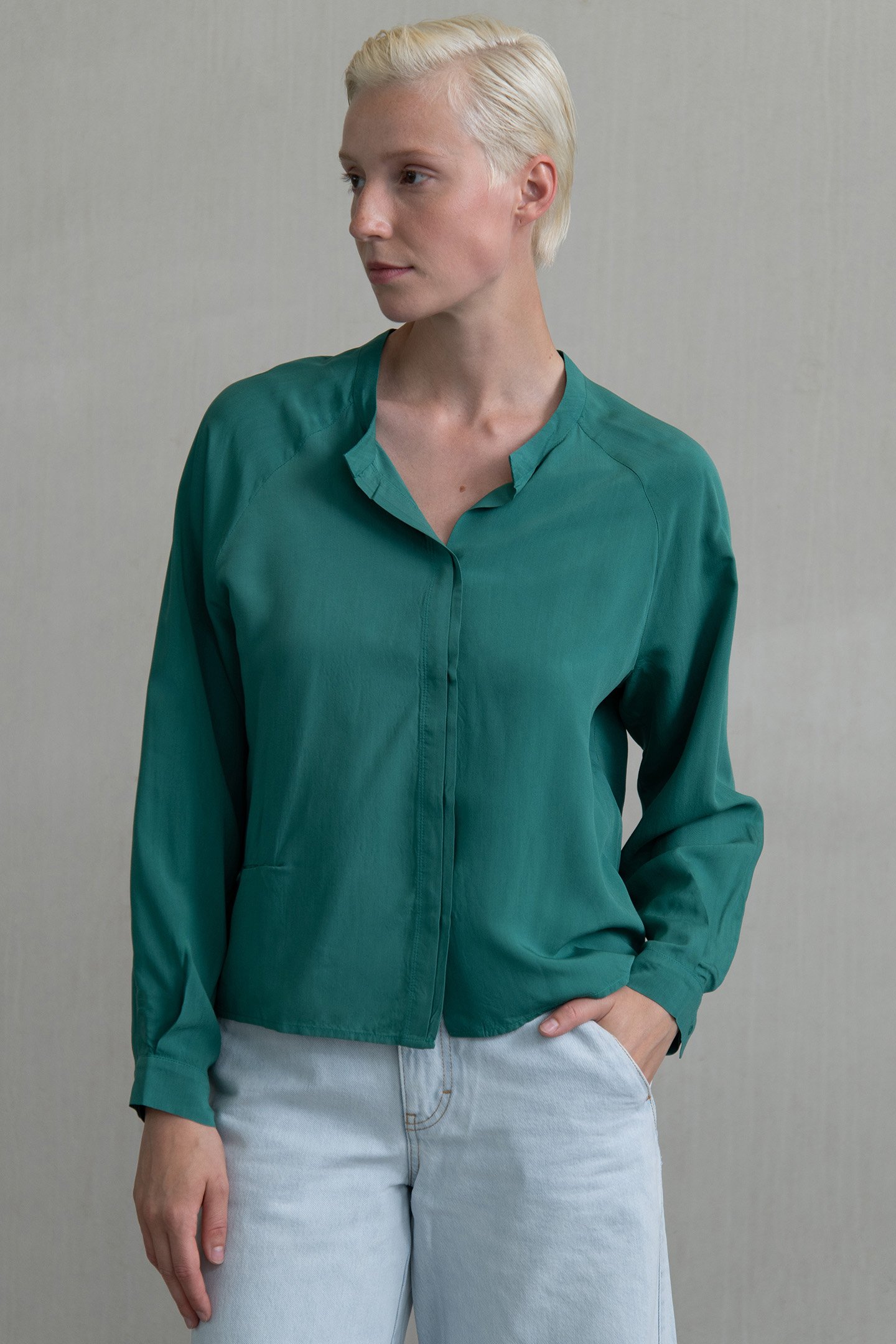DIPLO RI BLOUSE BOTTLE by Humanoid