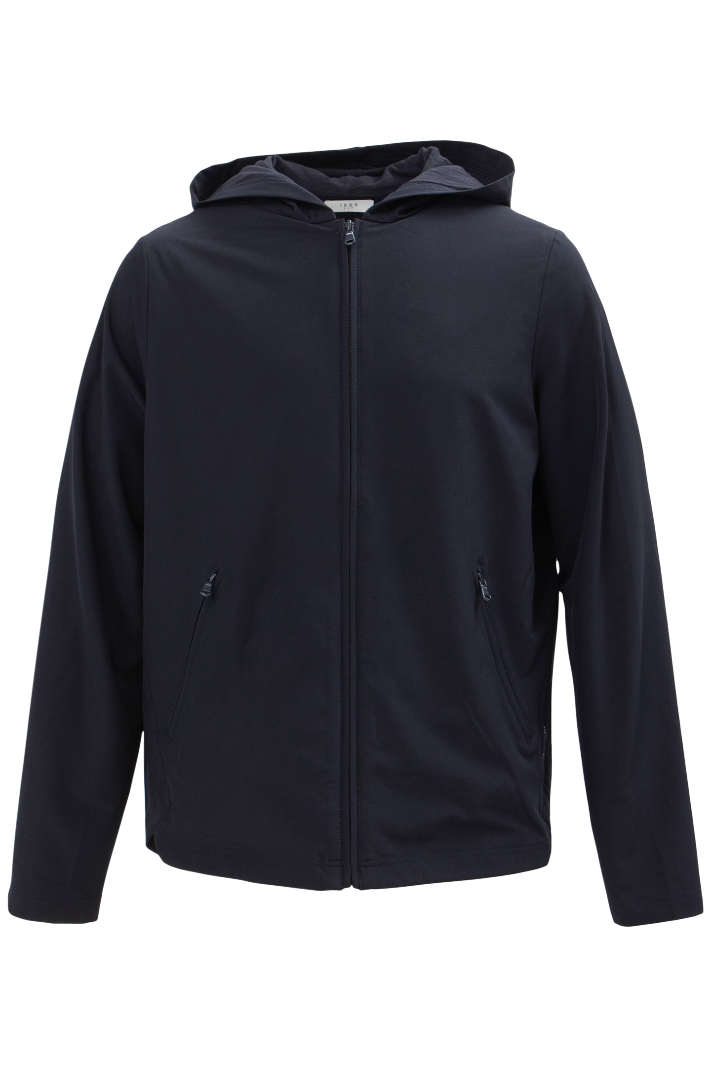 NAVY LIGHT HOODED JACKET 5