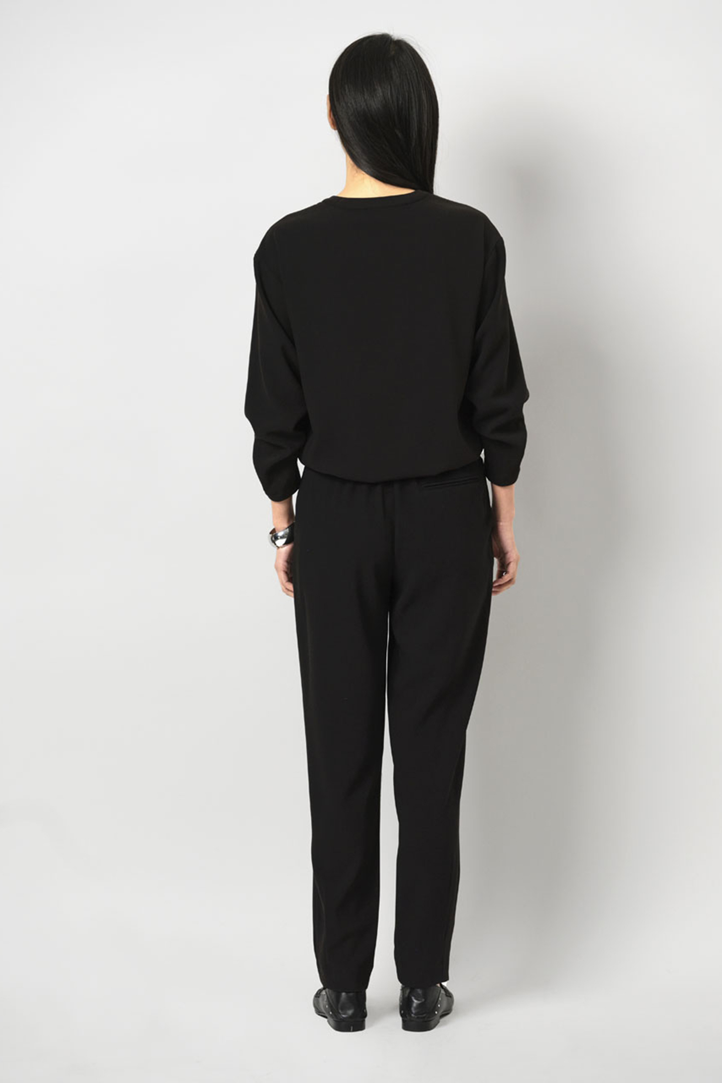 THORN DRAWSTRING CORD TOP RAVEN 2