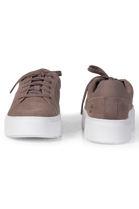 LAUREL COURT LOW LACE UP SNEAKER TAUPE SUEDE 2
