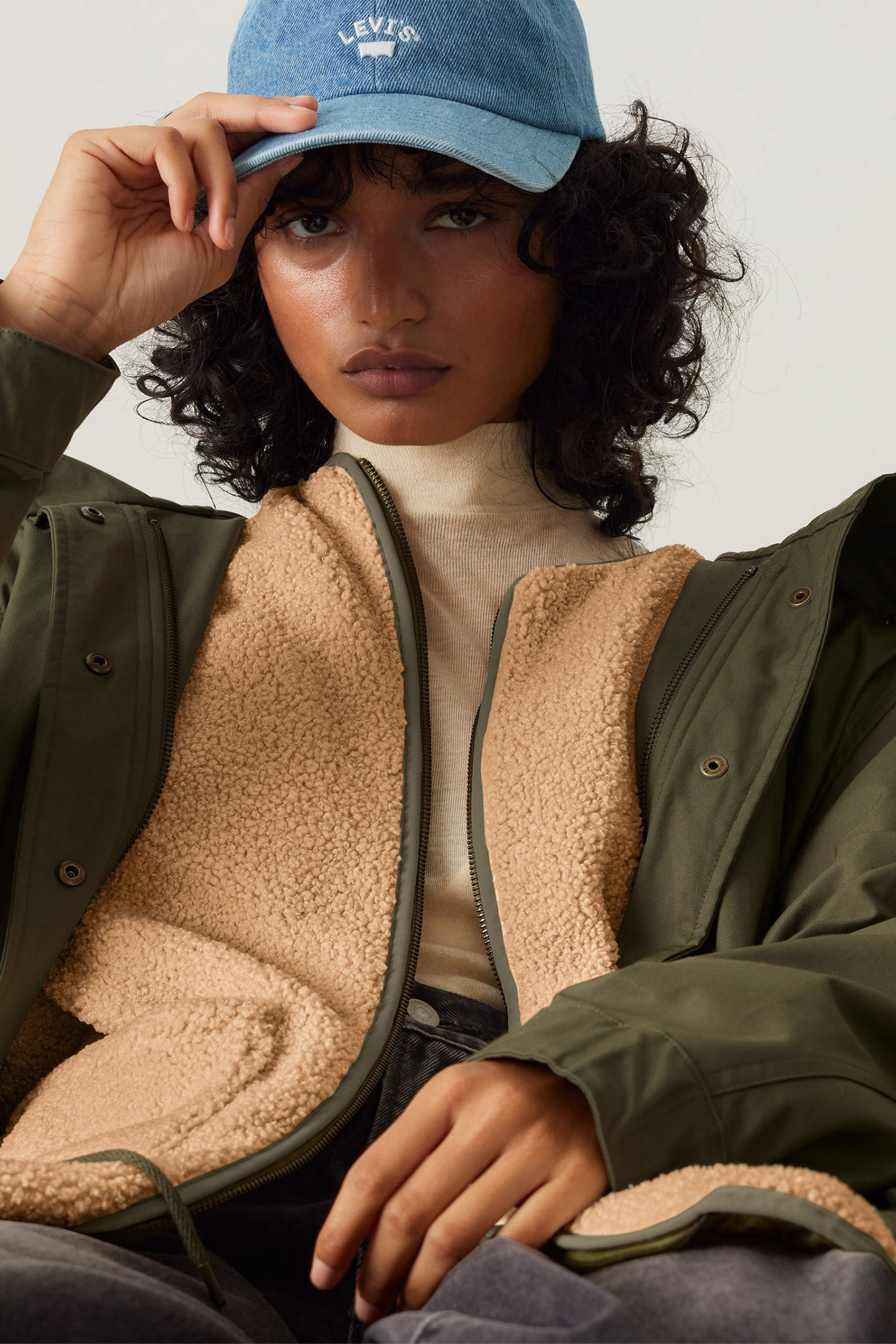 CRAWFORD 3 IN 1 PARKA ARMY GREEN 9