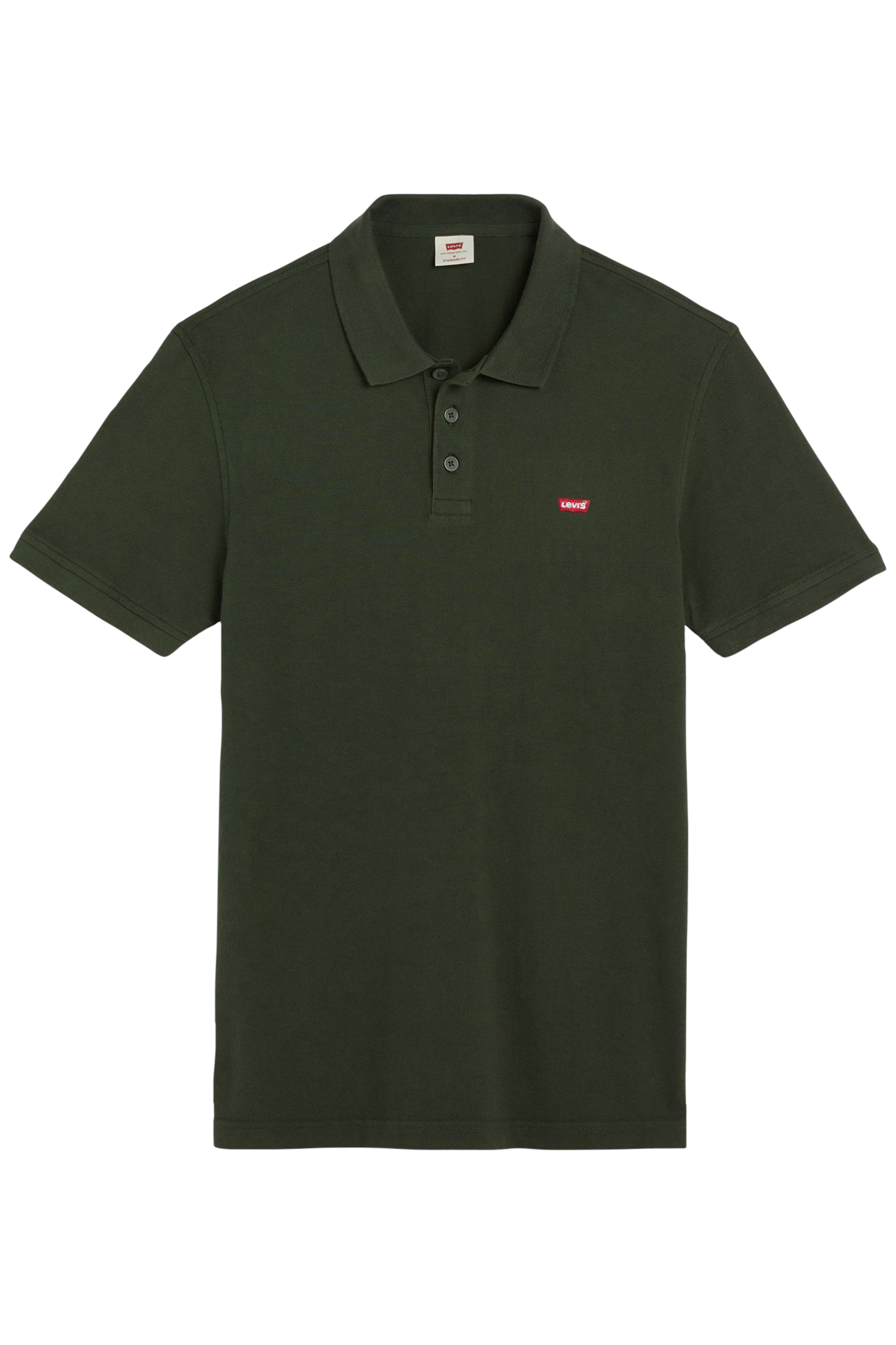 LEVIS HM POLO KOMBU GREEN PIQUE 3