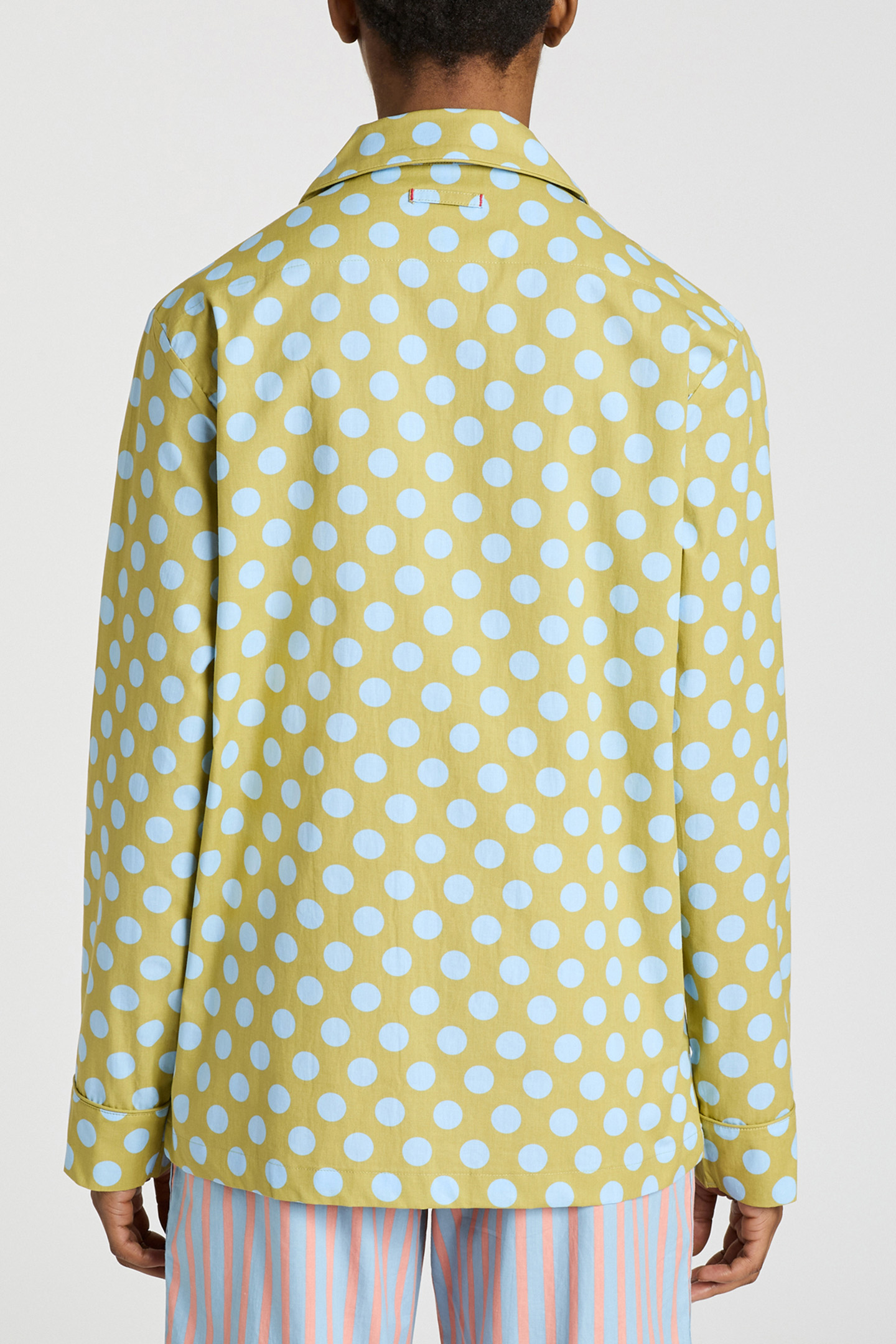 UNISEX PJ TOP L/SLV YELLOW 5