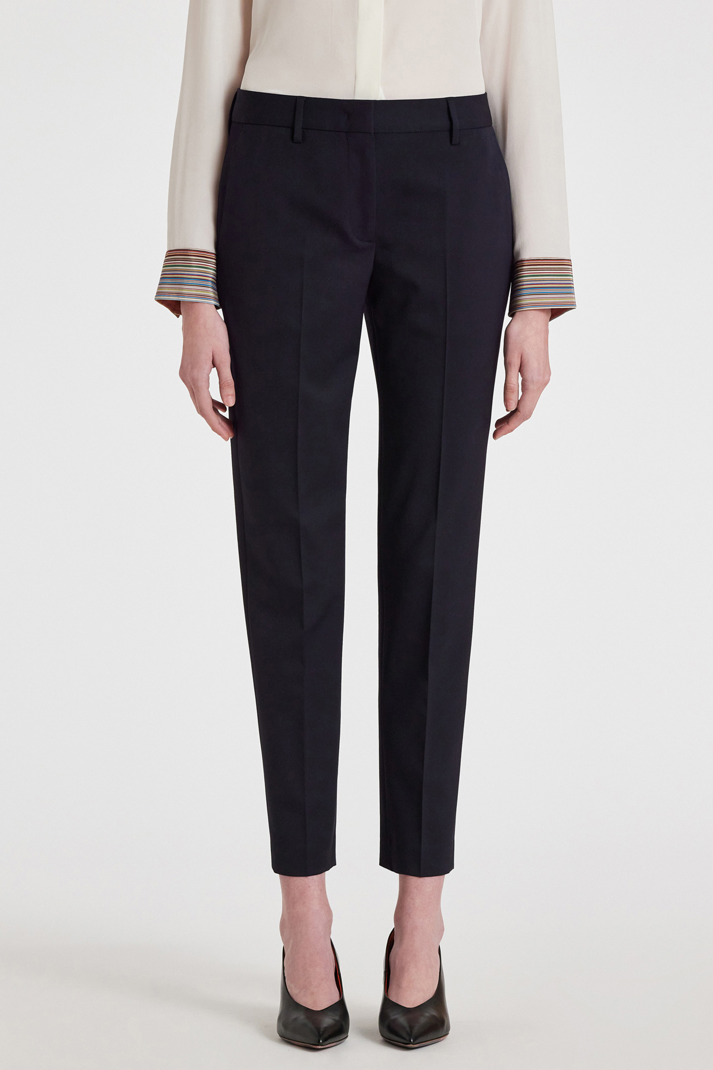 WOMENS TROUSERS DARK NAVY 1