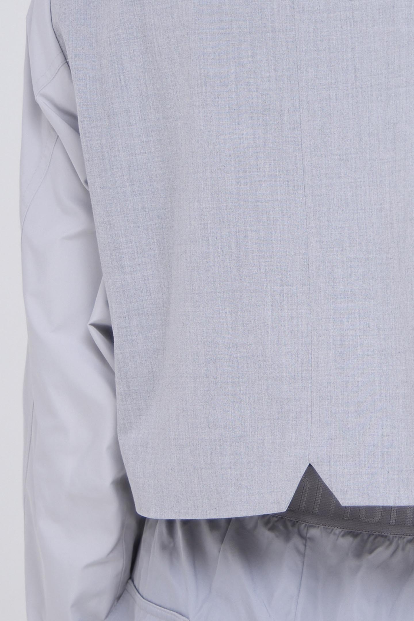 BLAZER SHORT VISCOSE BLEND STRETCH GREYS 5