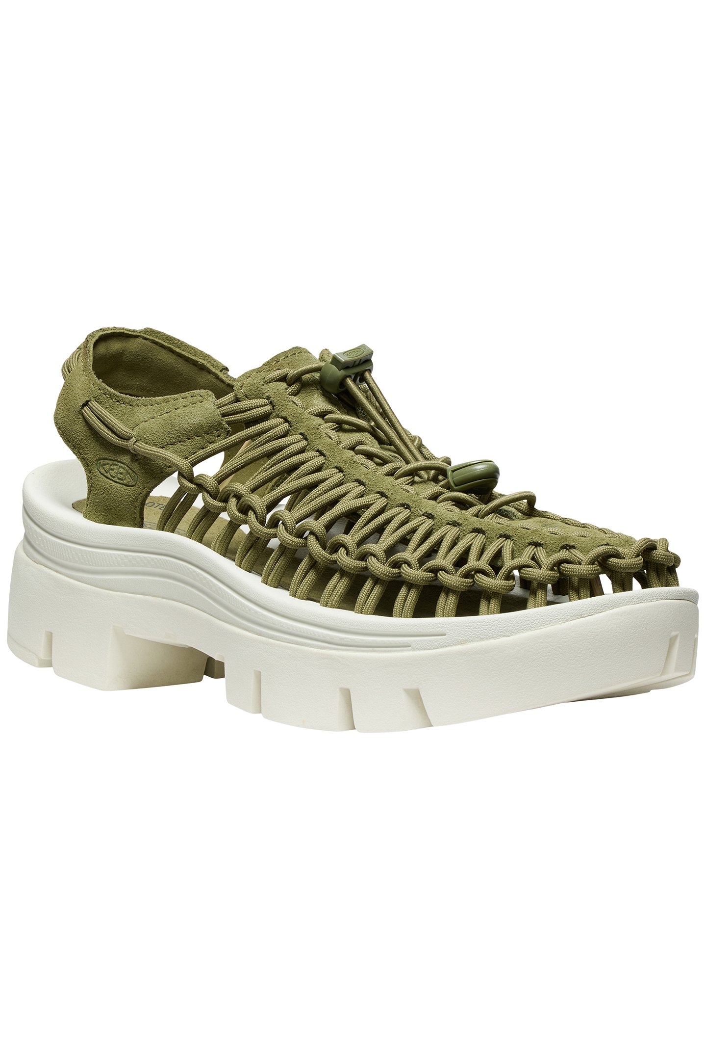 UNISEX UNEEK PLT MARTINI OLIVE/STAR WHITE by Keen