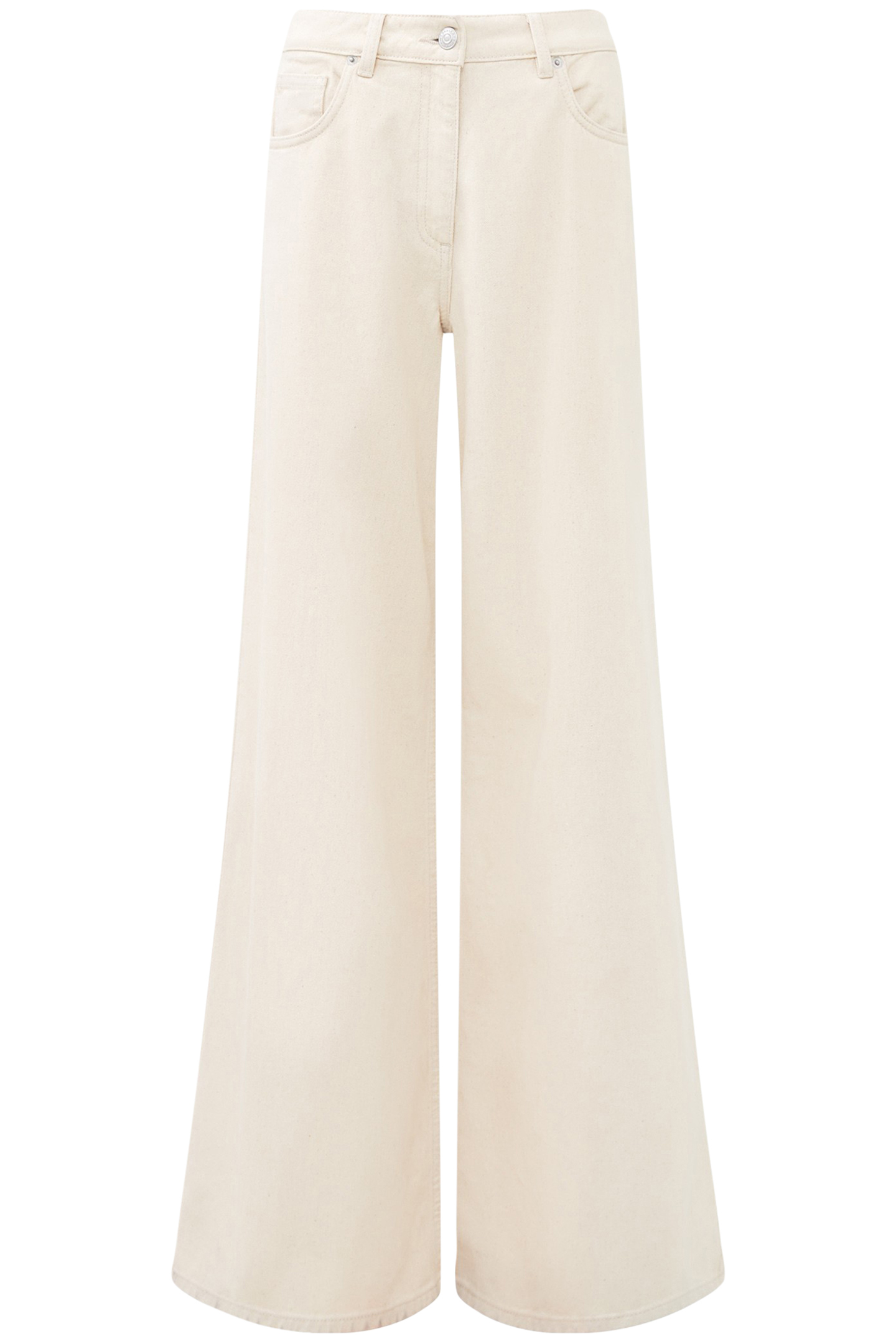 DENVER DENIM RELAXED WIDE LEG ECRU 4