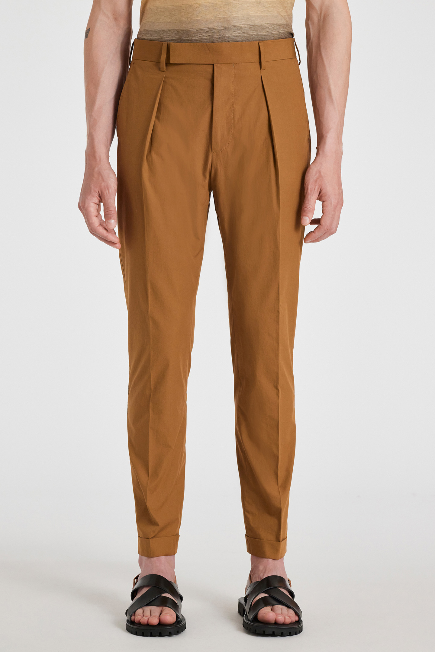 GENTS TROUSER TAN 1