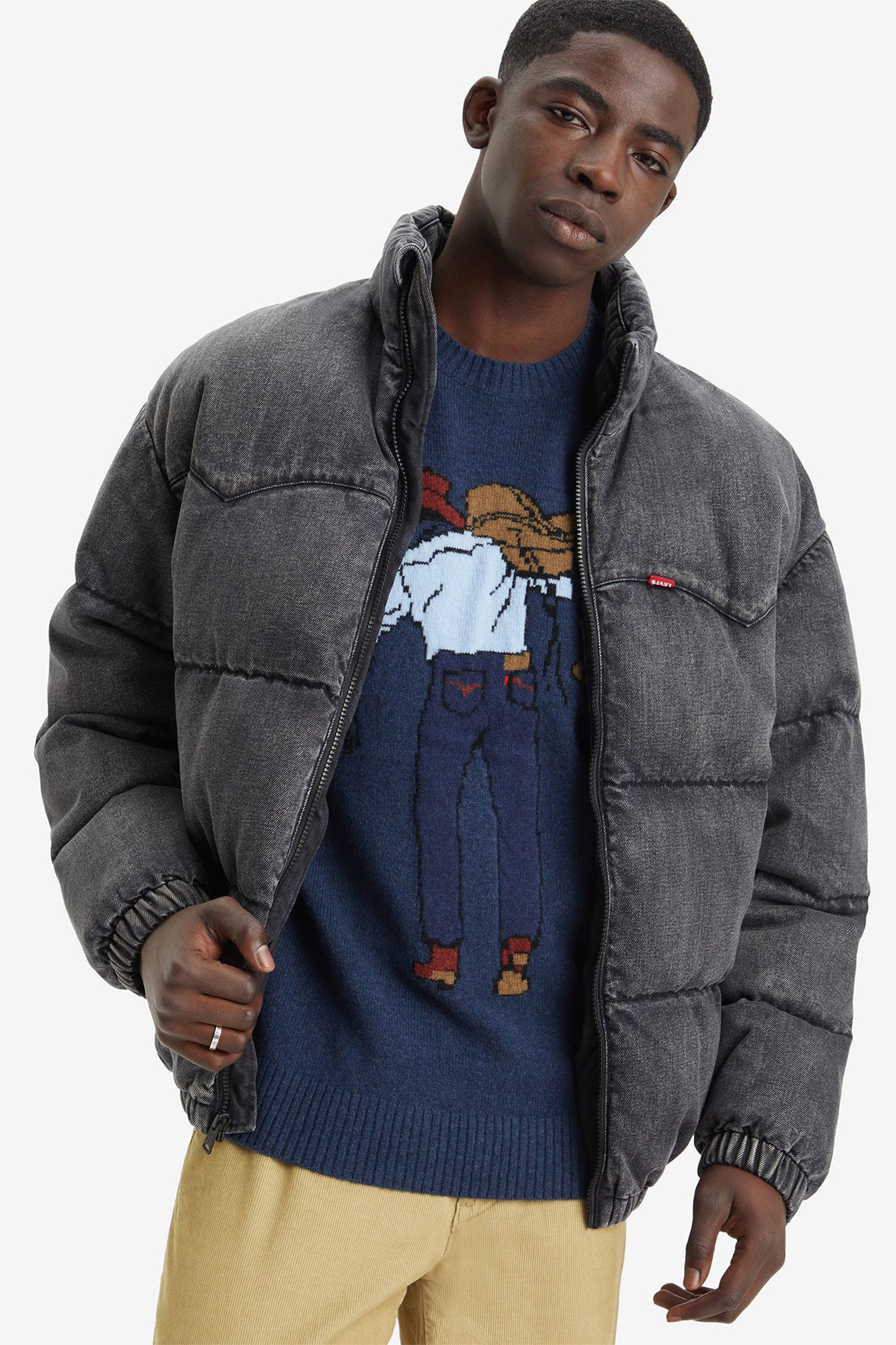 ORIGINAL HM SWEATER SADDLEMAN INTARSIA 4