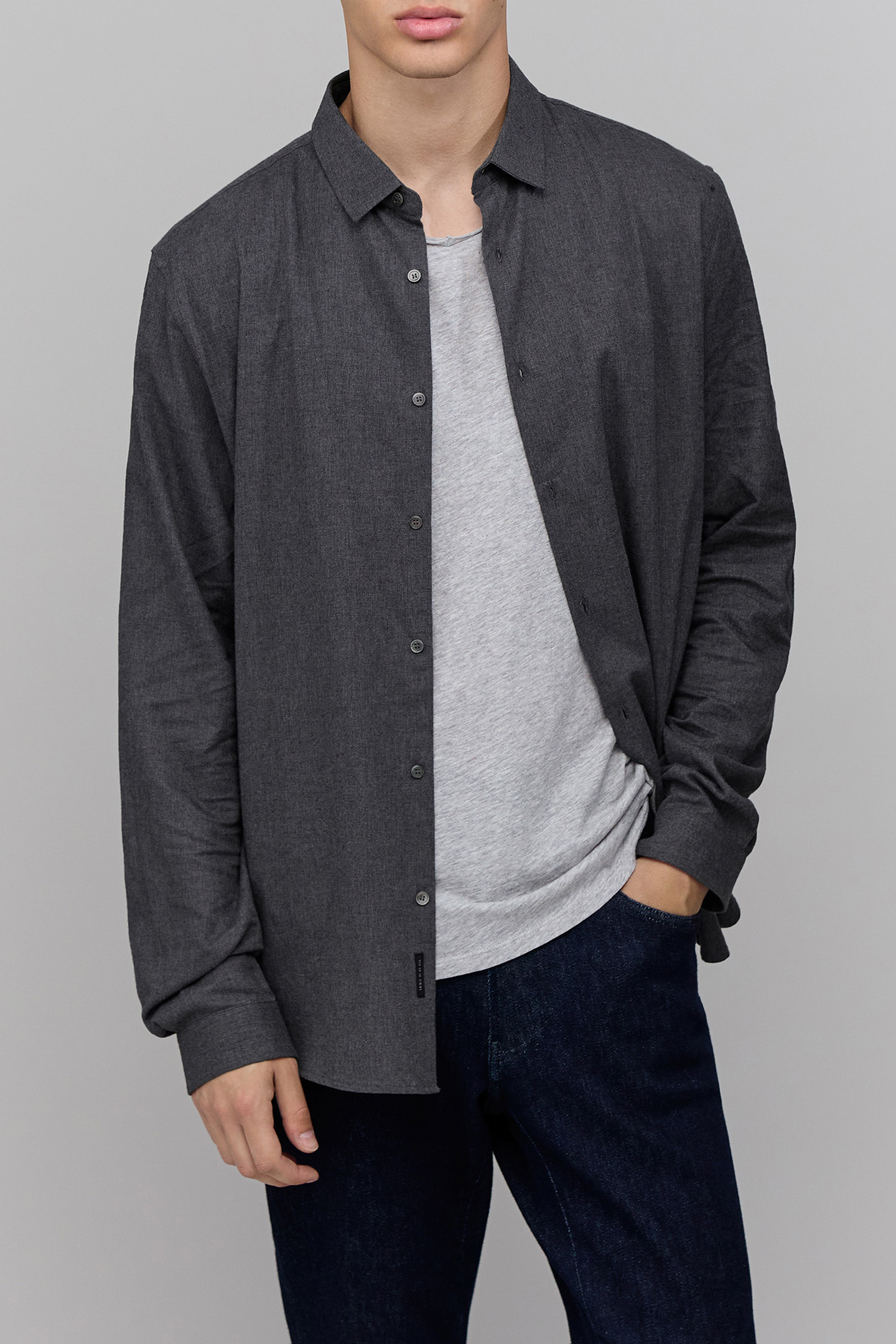 REGULAR GRAPHIC FLANNEL SHIRT 5