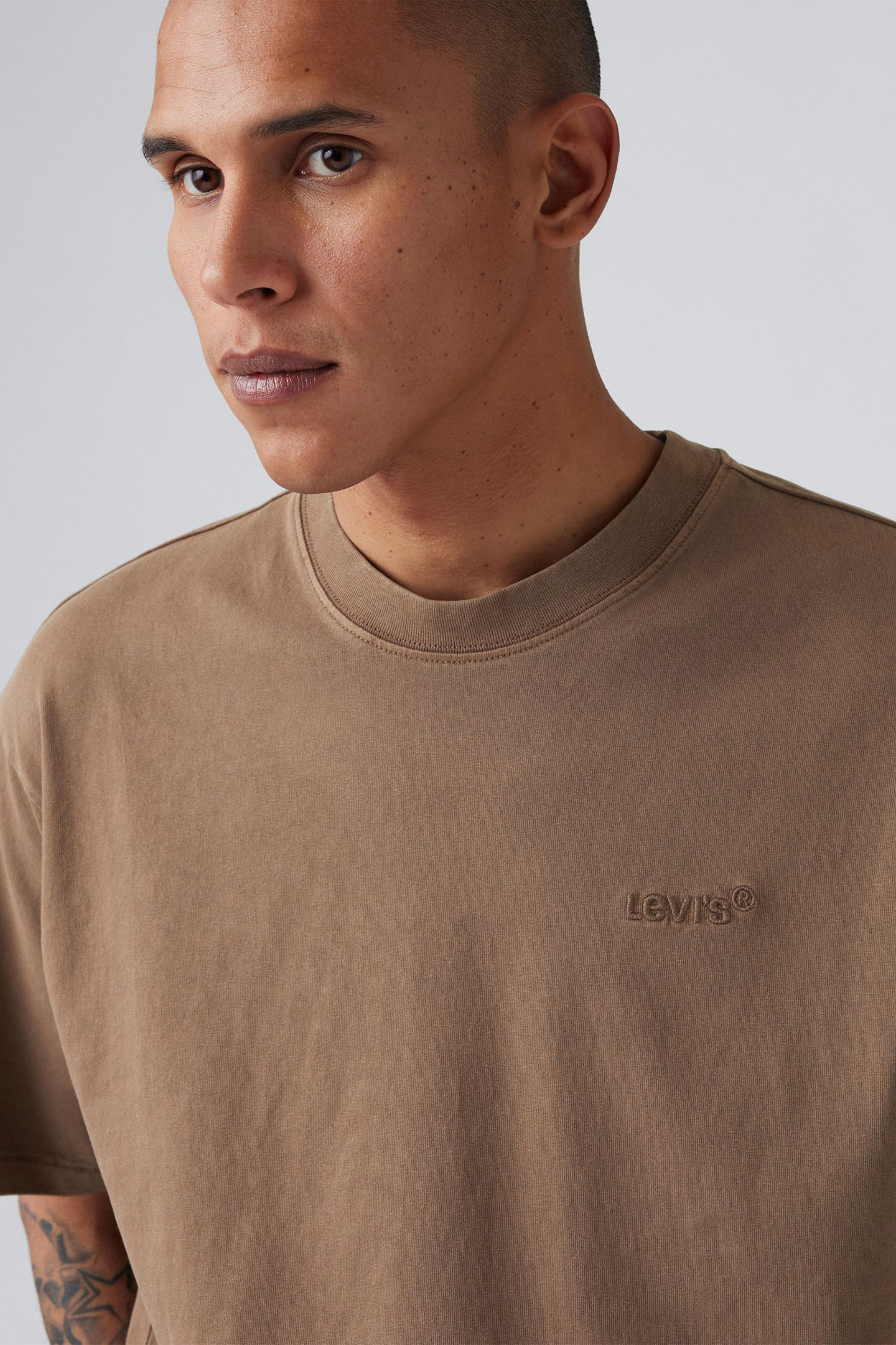 RED TAB VINTAGE TEE GARMENT DYE RAIN DRUM 5