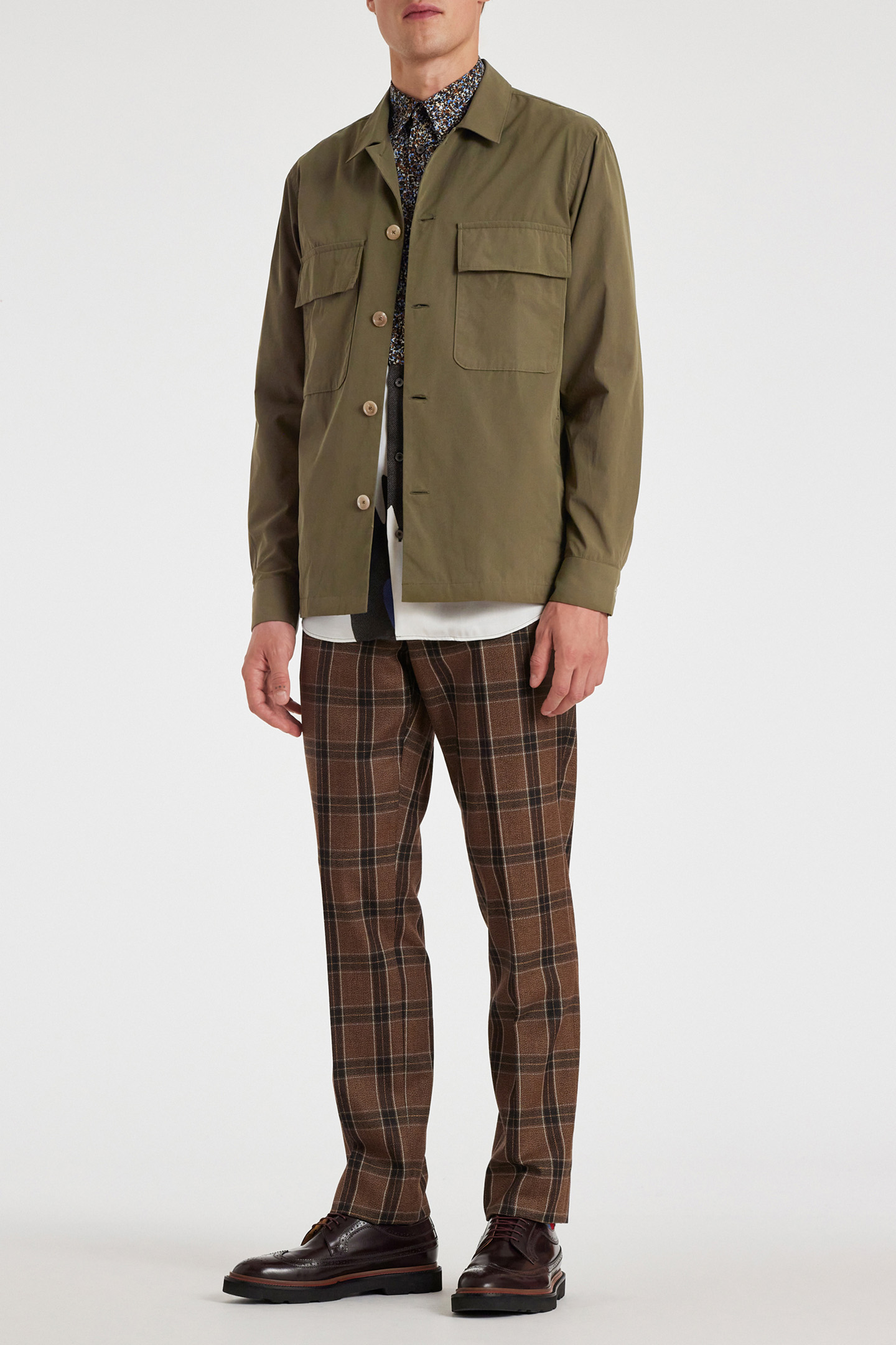 CASUAL FIT SHIRT MILITARY GREEN 3