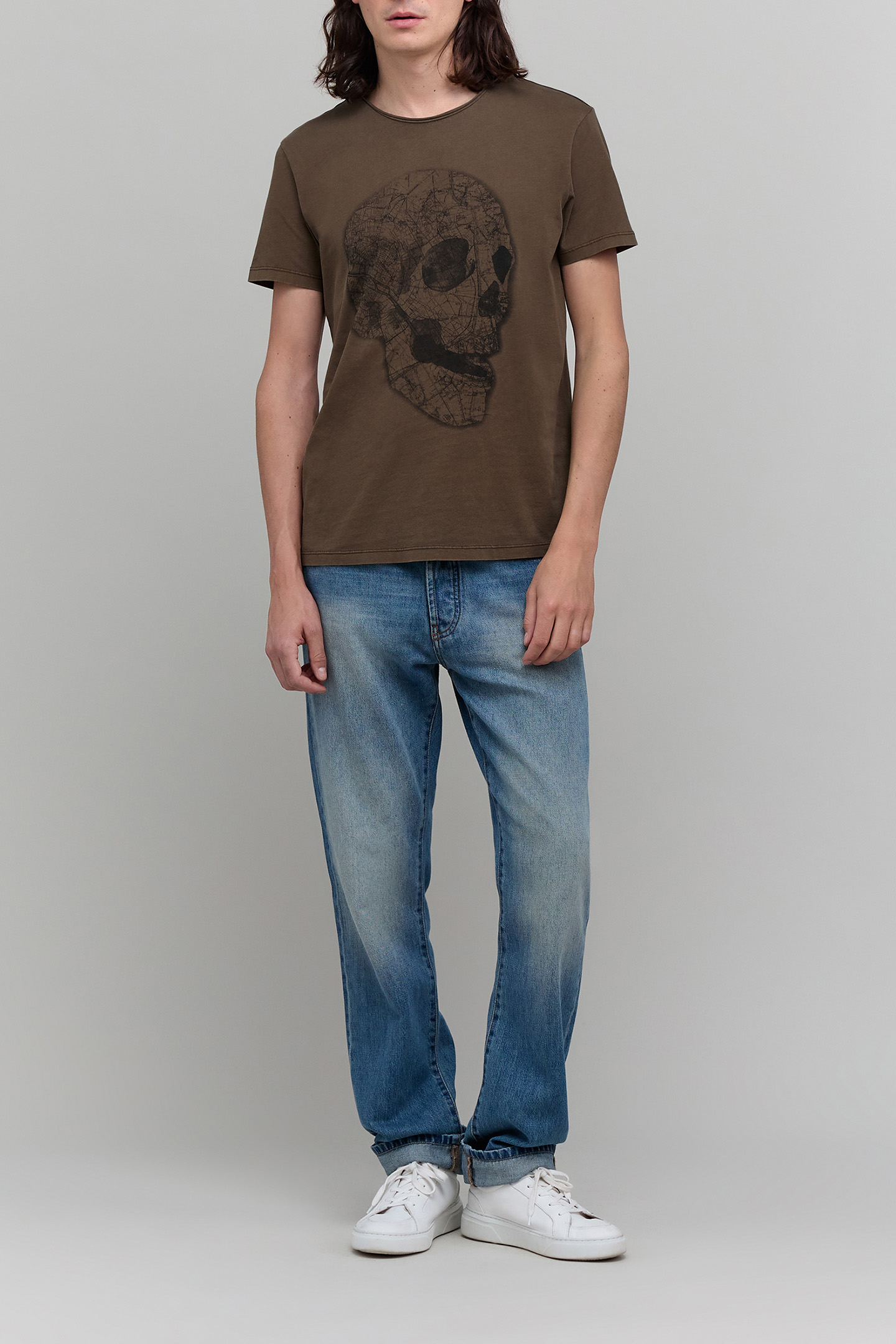 T-SHIRT LAUREL ORGANIC COTTON SKULL-CARD MEN 3