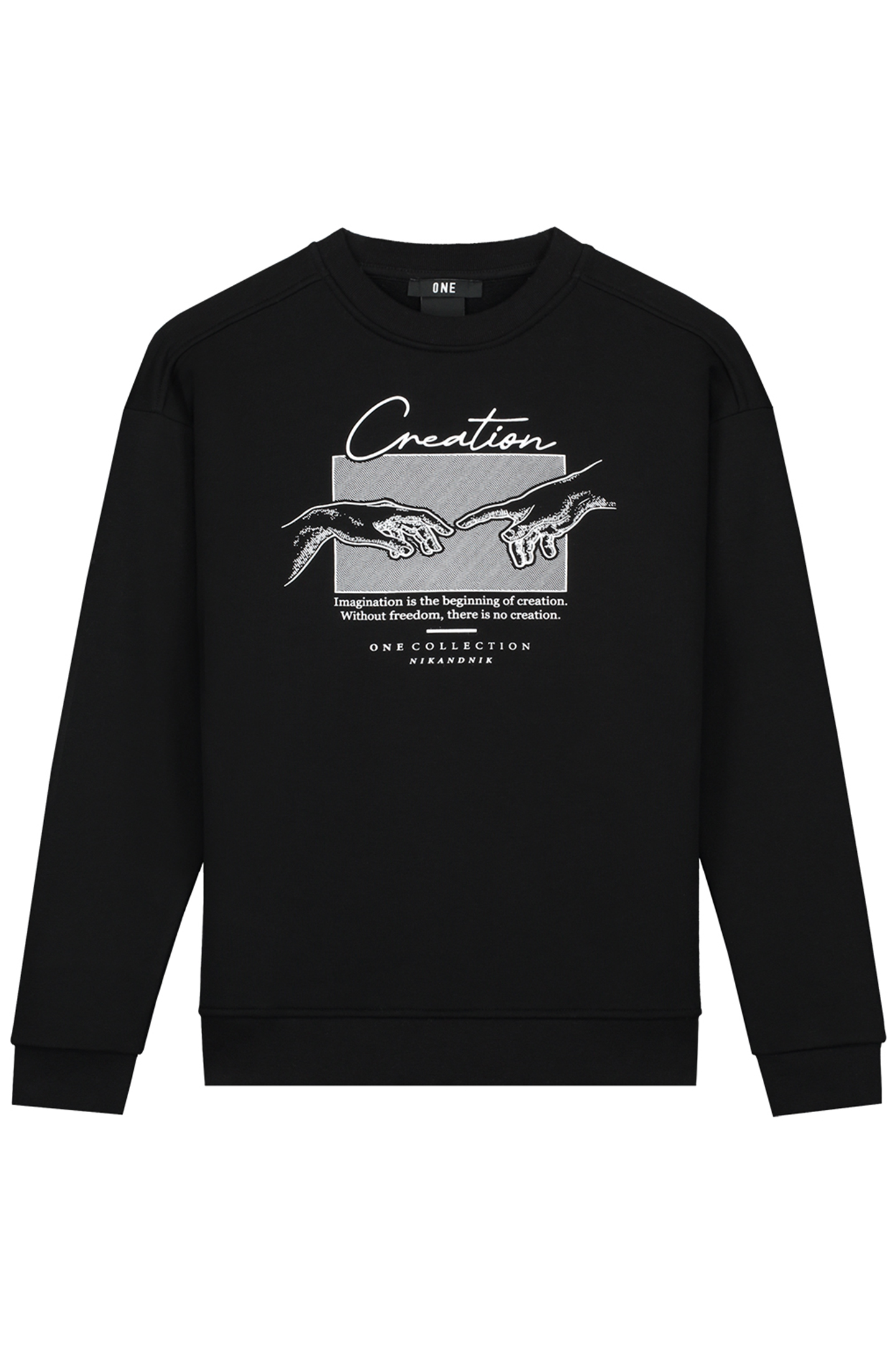 CREATION SWEATSHIRT BLACK 3