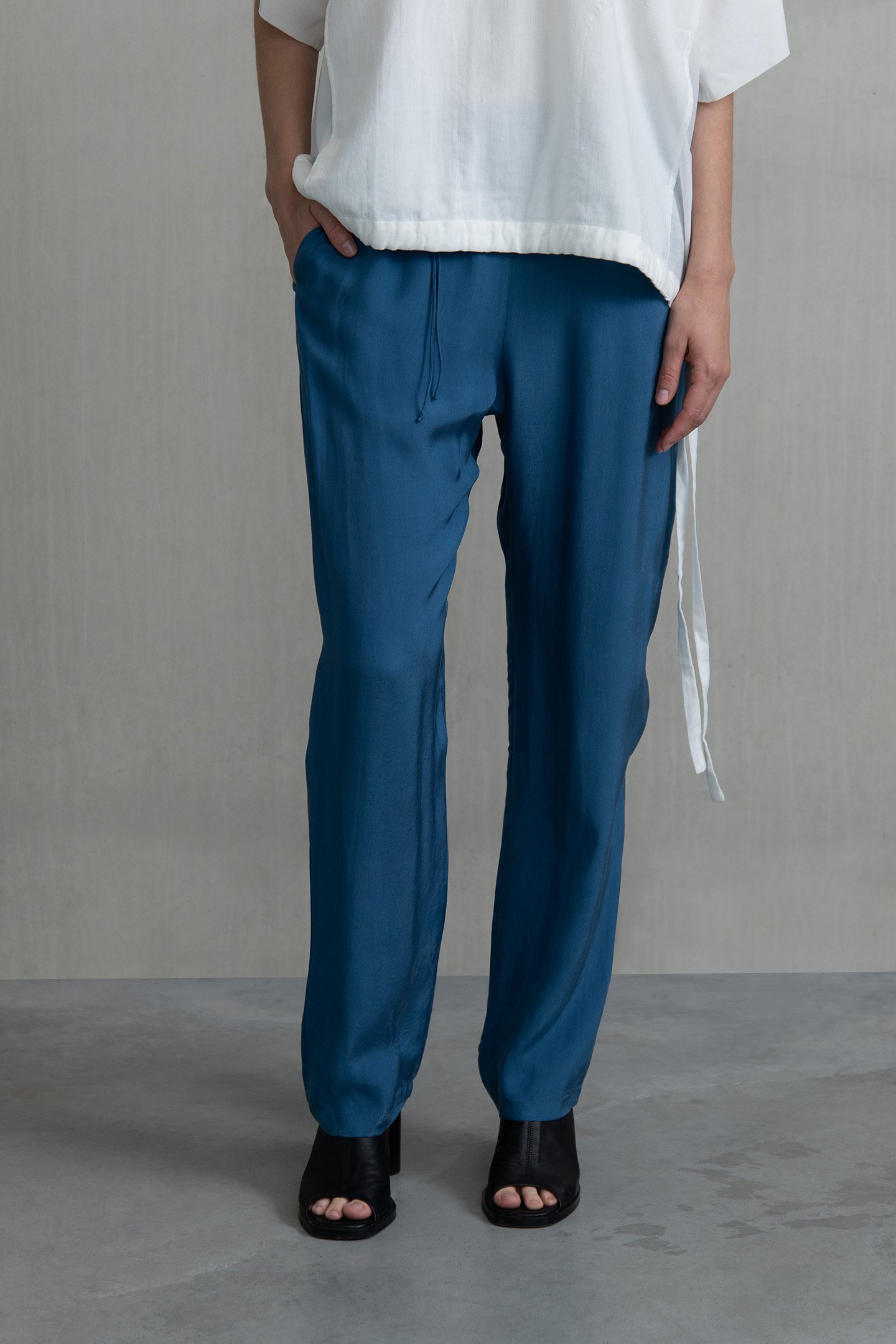 HARJO S TROUSERS TEAL by Humanoid