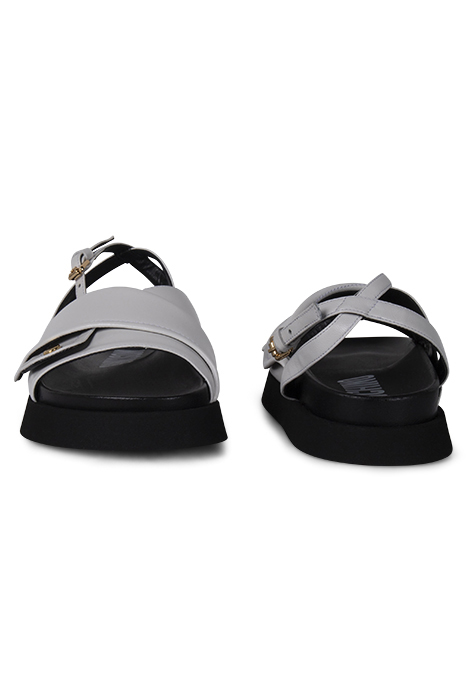 LOW NAPPA BIKER SANDALS BLACK 2
