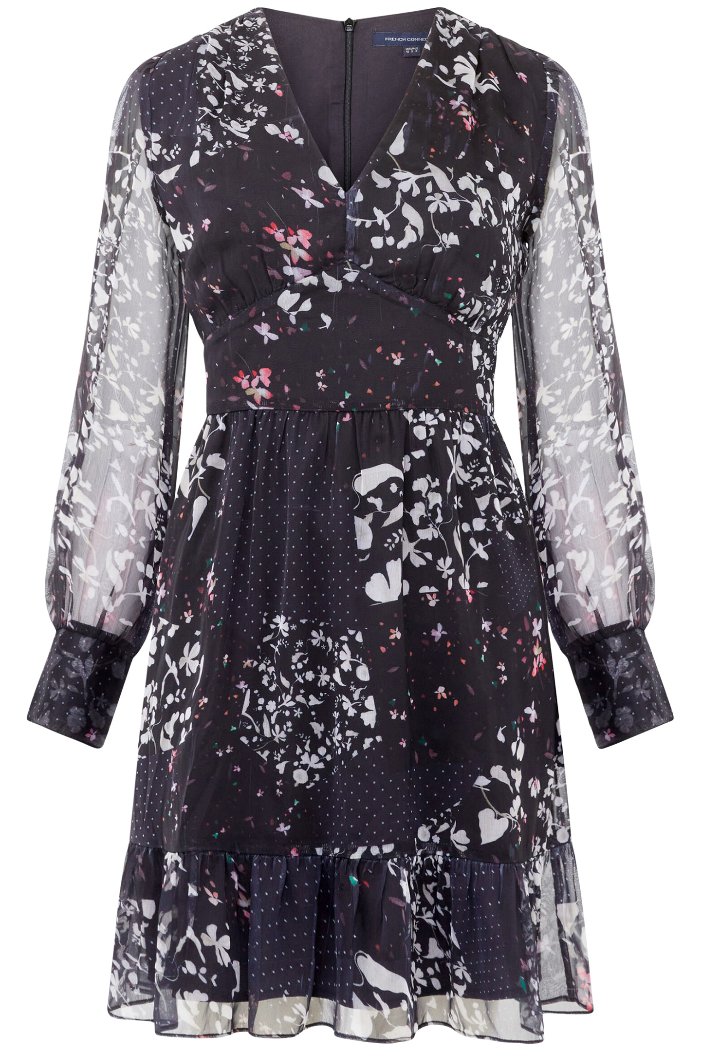 COLLAGE HALLIE CRINKLE BLACKOUT MULTI 3