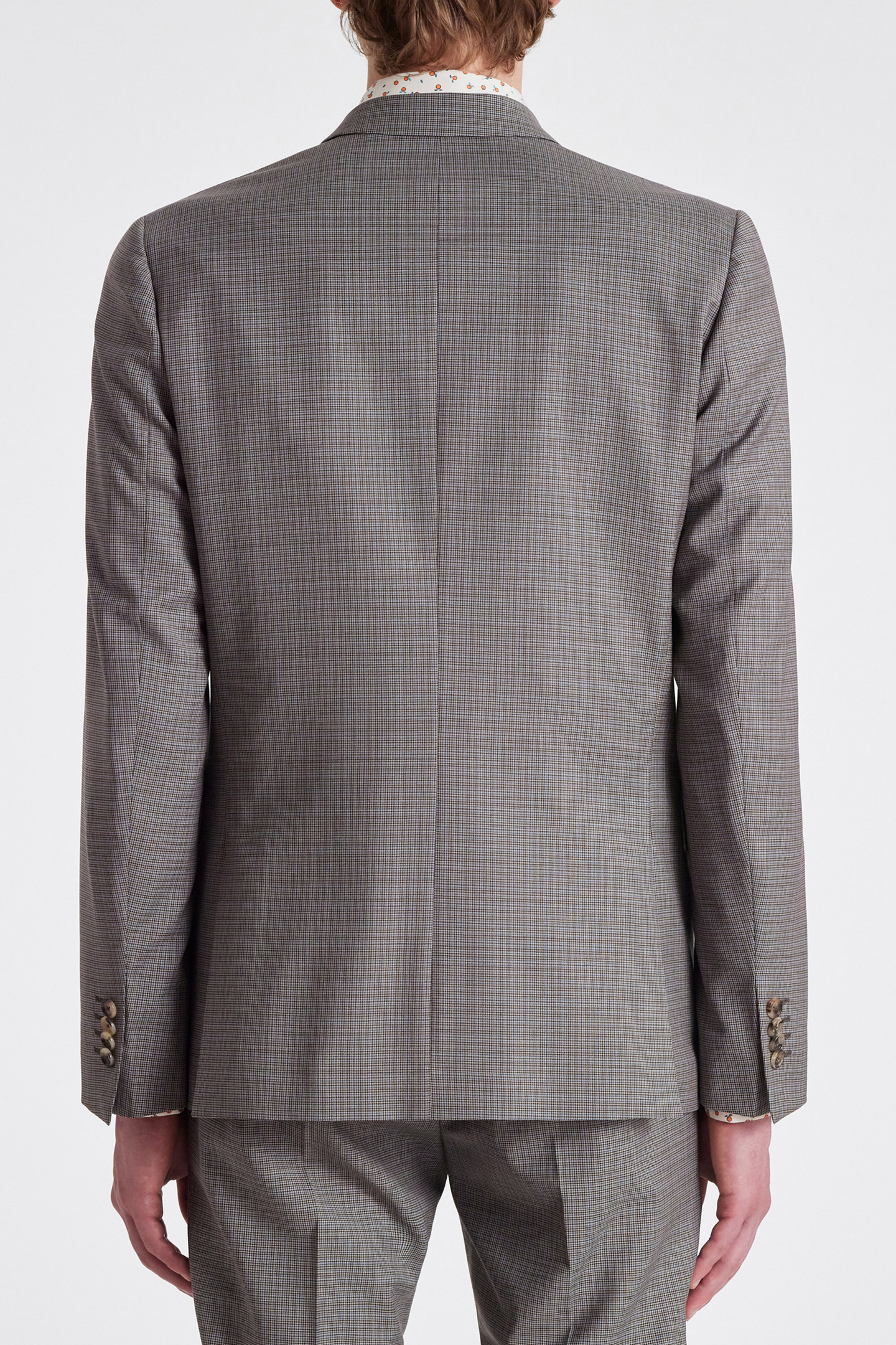 MENS TAILORED FIT 2 BTN JACKET TAUPE 2