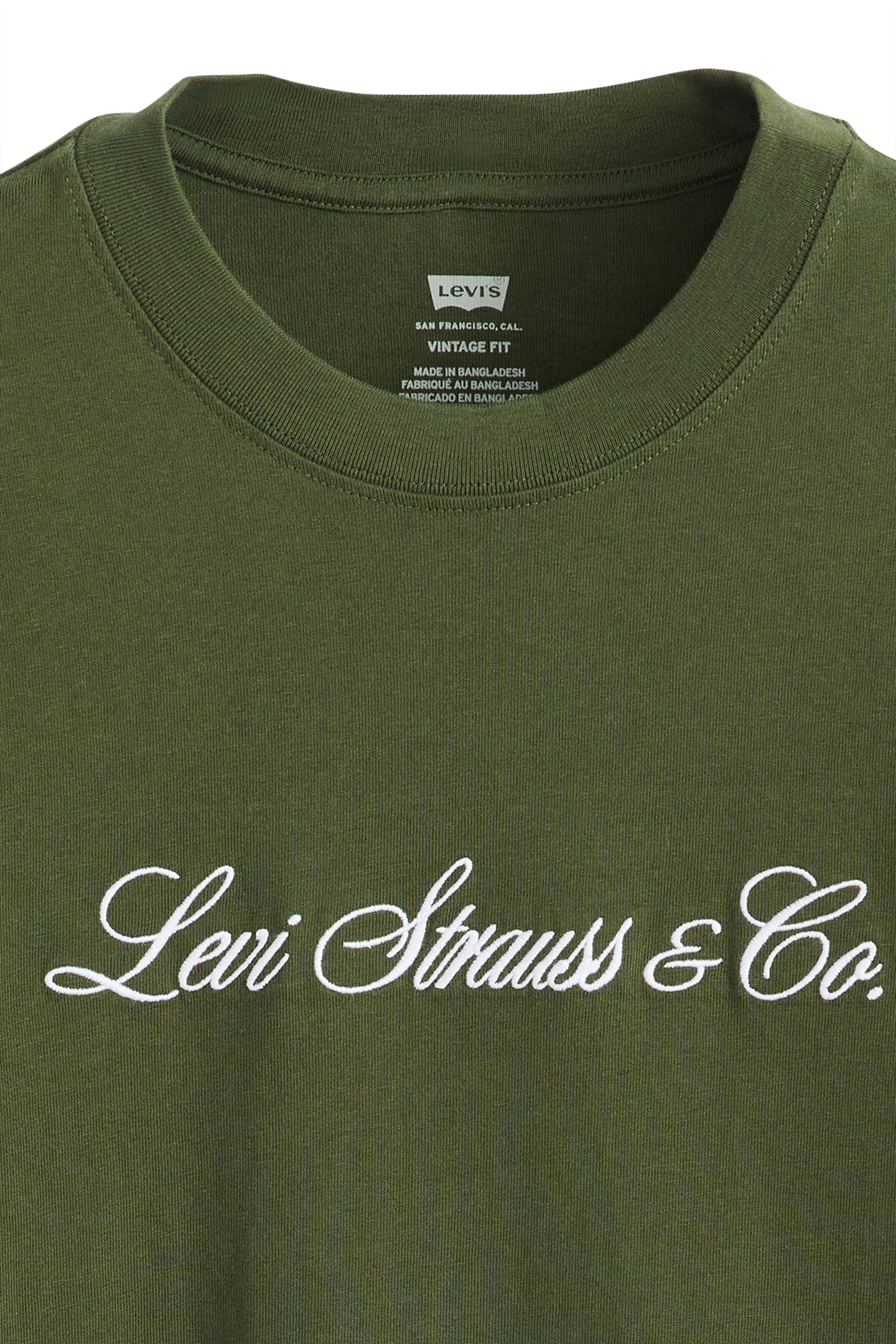 VINTAGE FIT GRAPHIC TEE BRI LEVIS SCRIPT 6