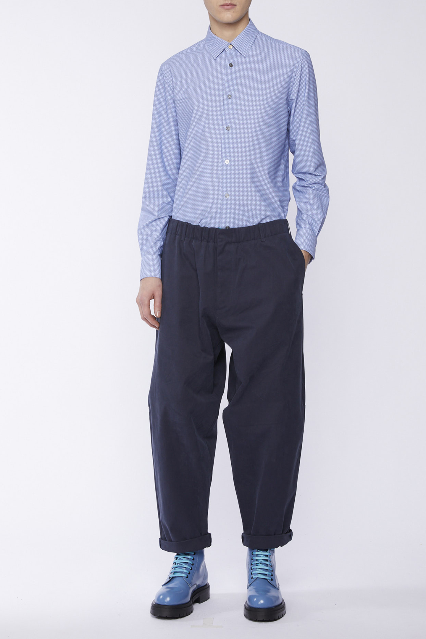 GENTS TROUSER VERY DARK NAVY 3