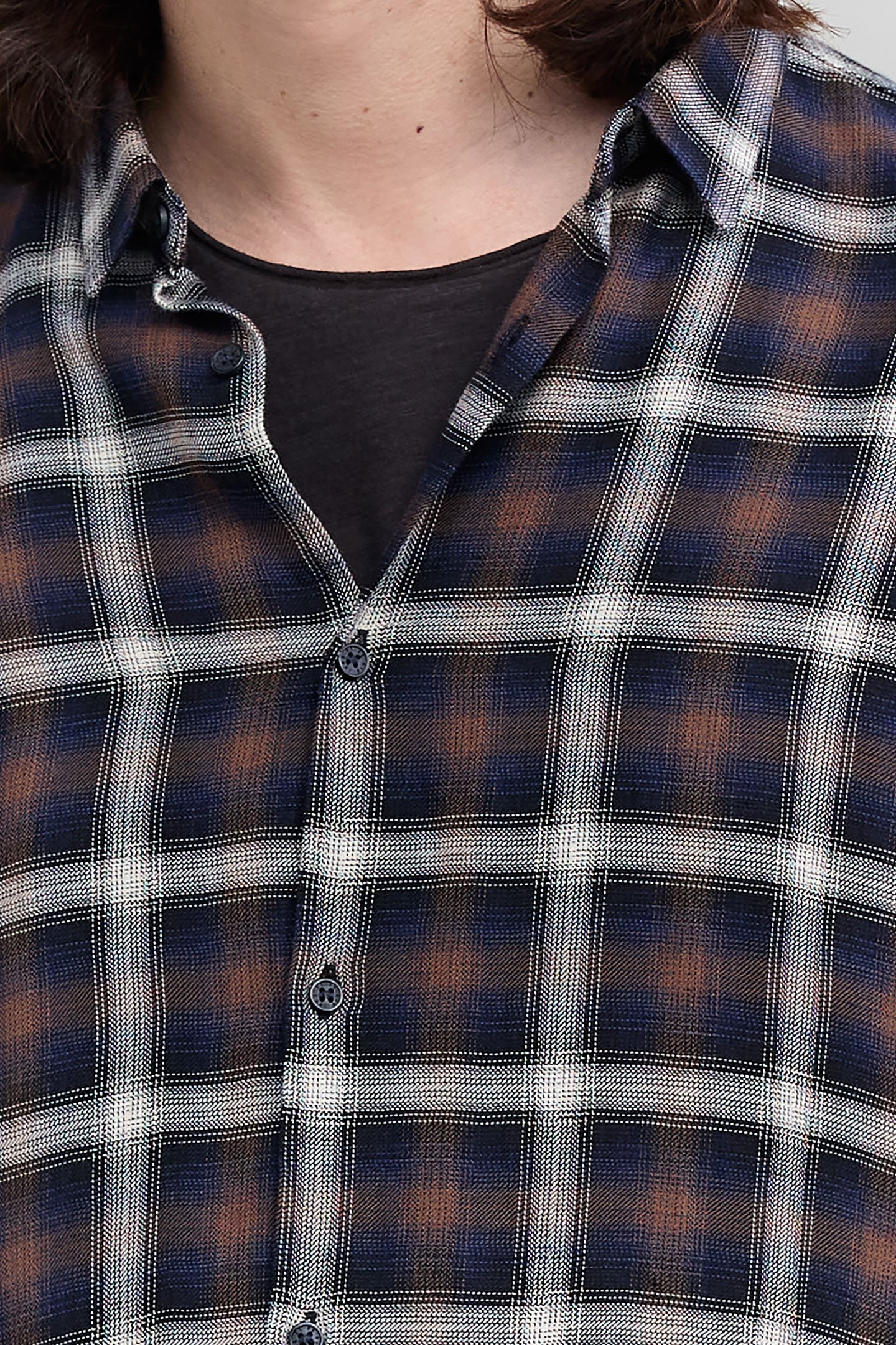 REGULAR CHOCOLATE PLAID SHIRT 5
