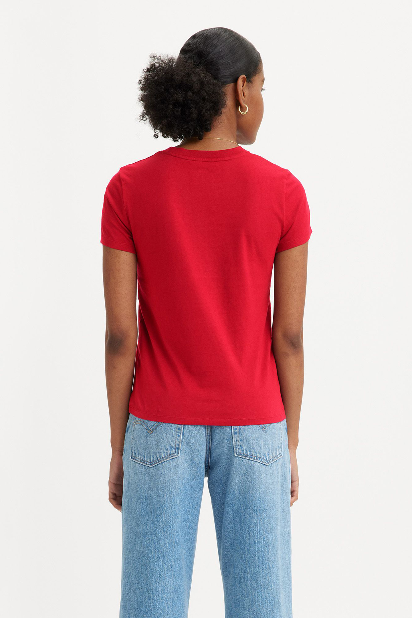 PERFECT TEE SCRIPT RED COTTON 2