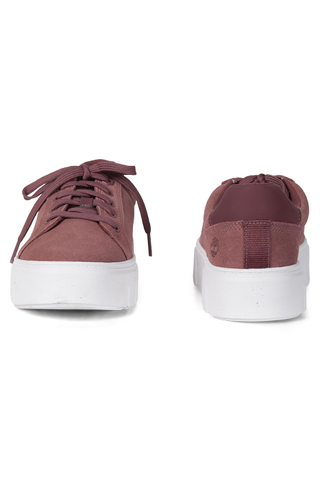 LAUREL COURT LOW LACE UP SNEAKER MEDIUM RED SUEDE 2