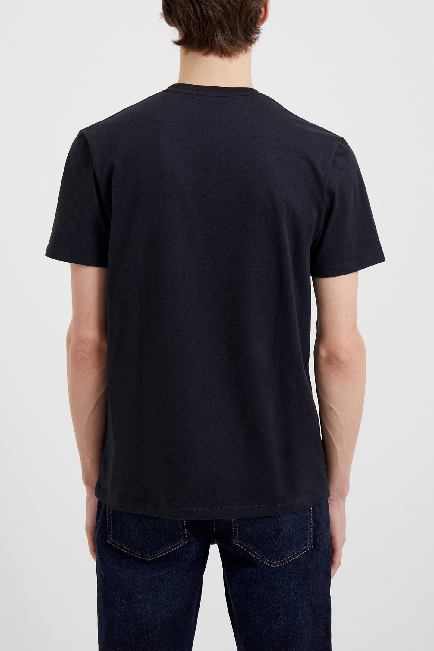 FRENCH CONNECTION REPEAT T SHR BLACK ONYX 2