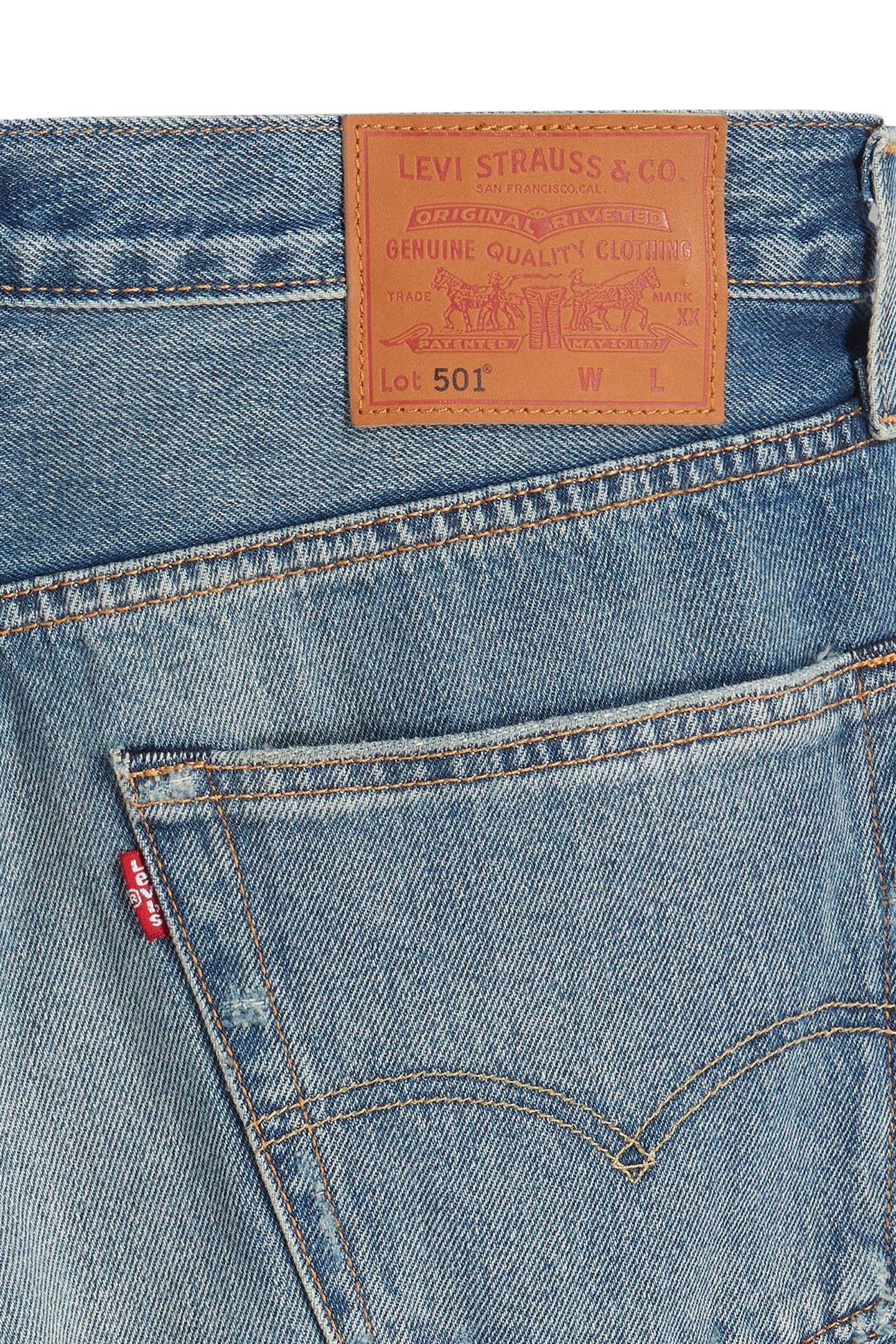501 LEVIS ORIGINAL MISTY LAKE 9