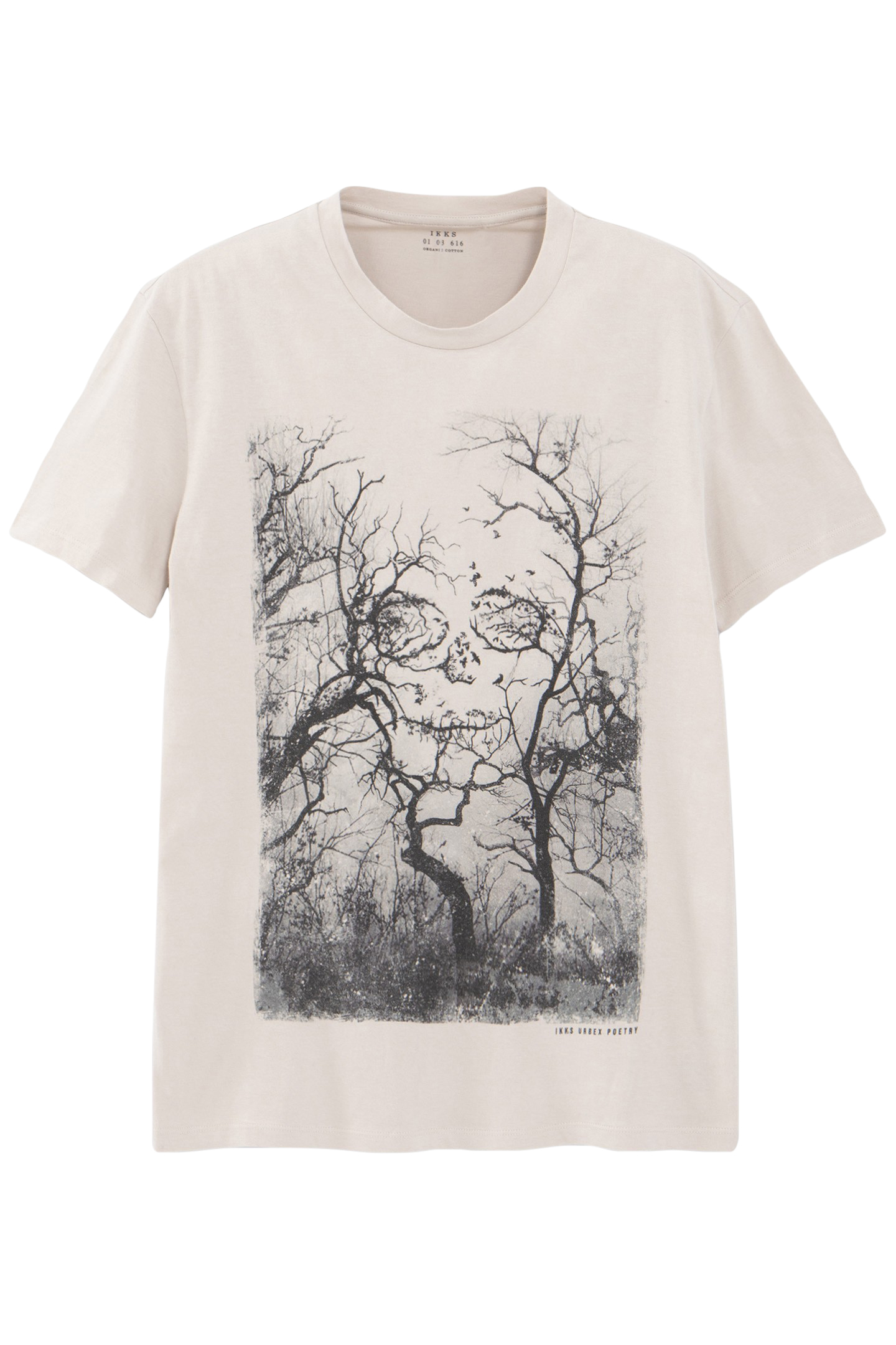 BEIGE TREE T-SHIRT 4