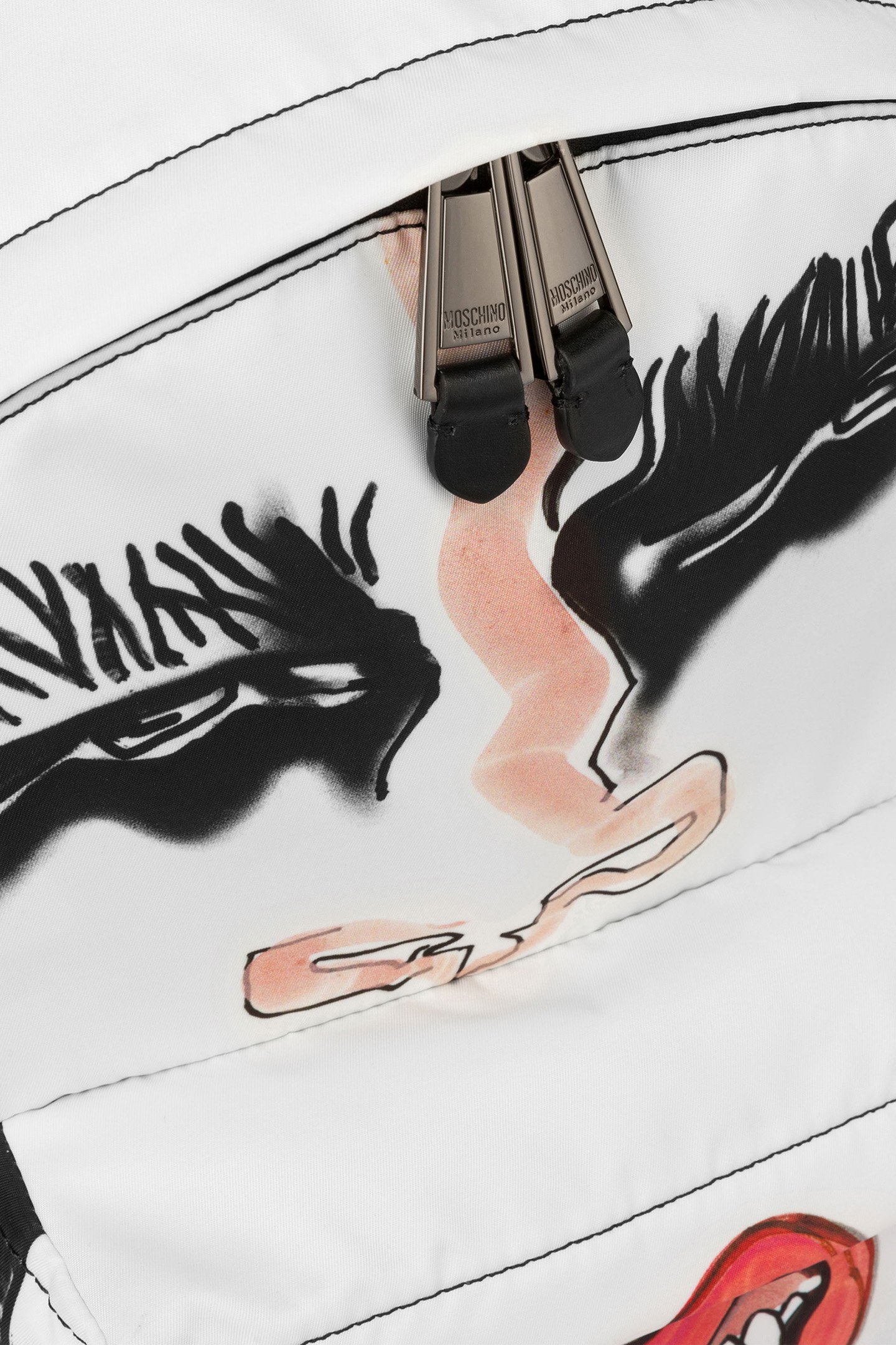 NYLON BACKPACK TONY VIRAMONTES ARCHIVE WHITE 4