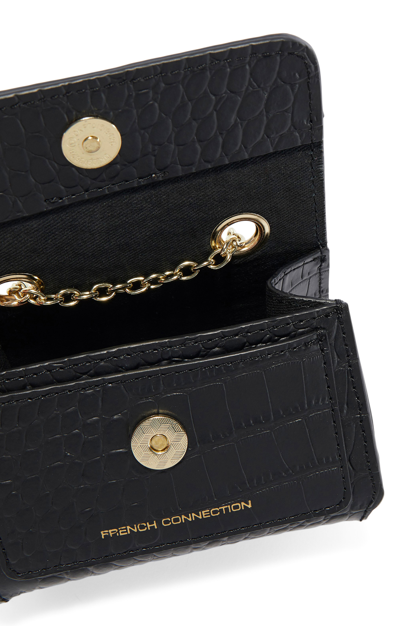 CROC OZZY MINI SHOULDER BAG BLACK 4