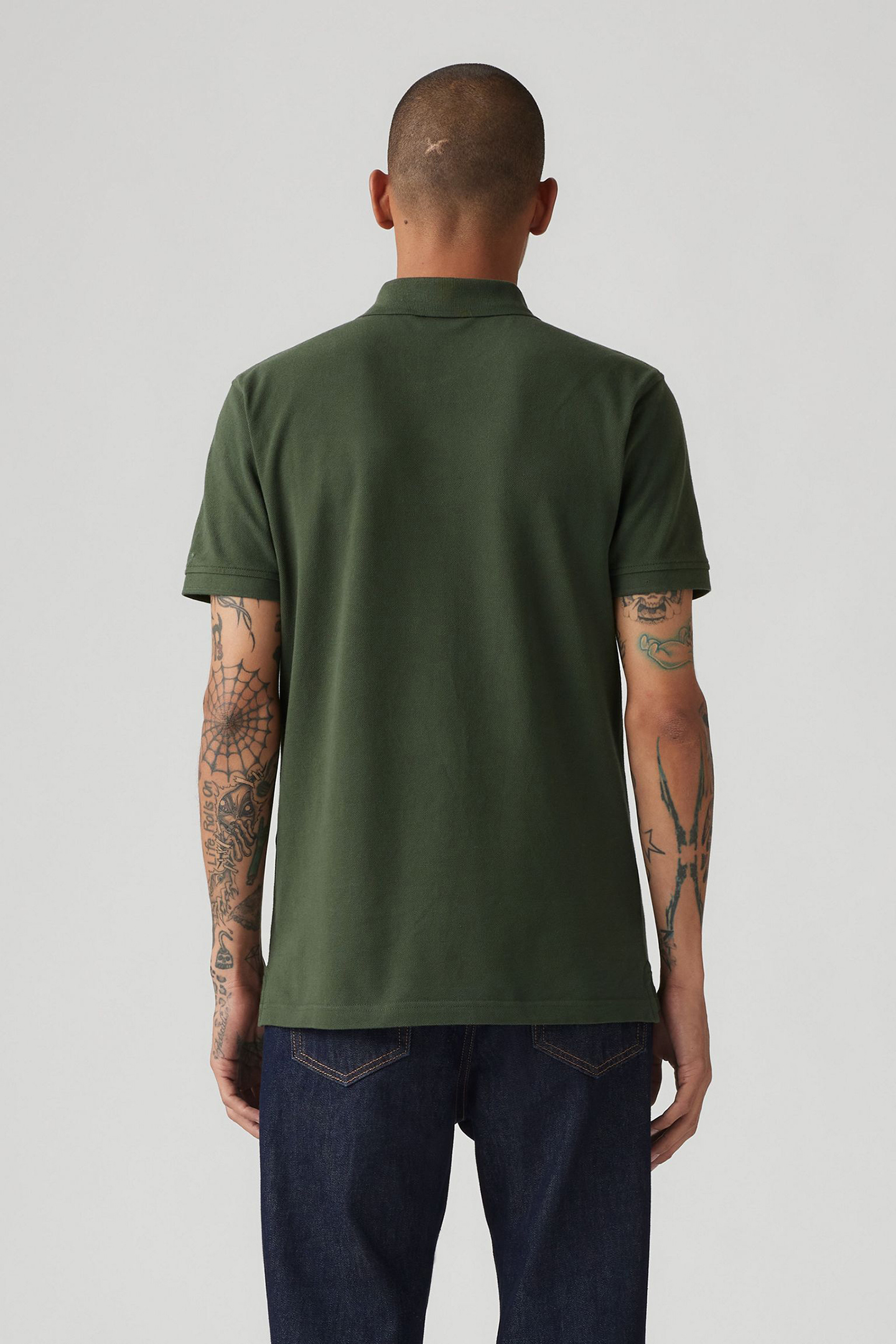LEVIS HM POLO KOMBU GREEN PIQUE 2