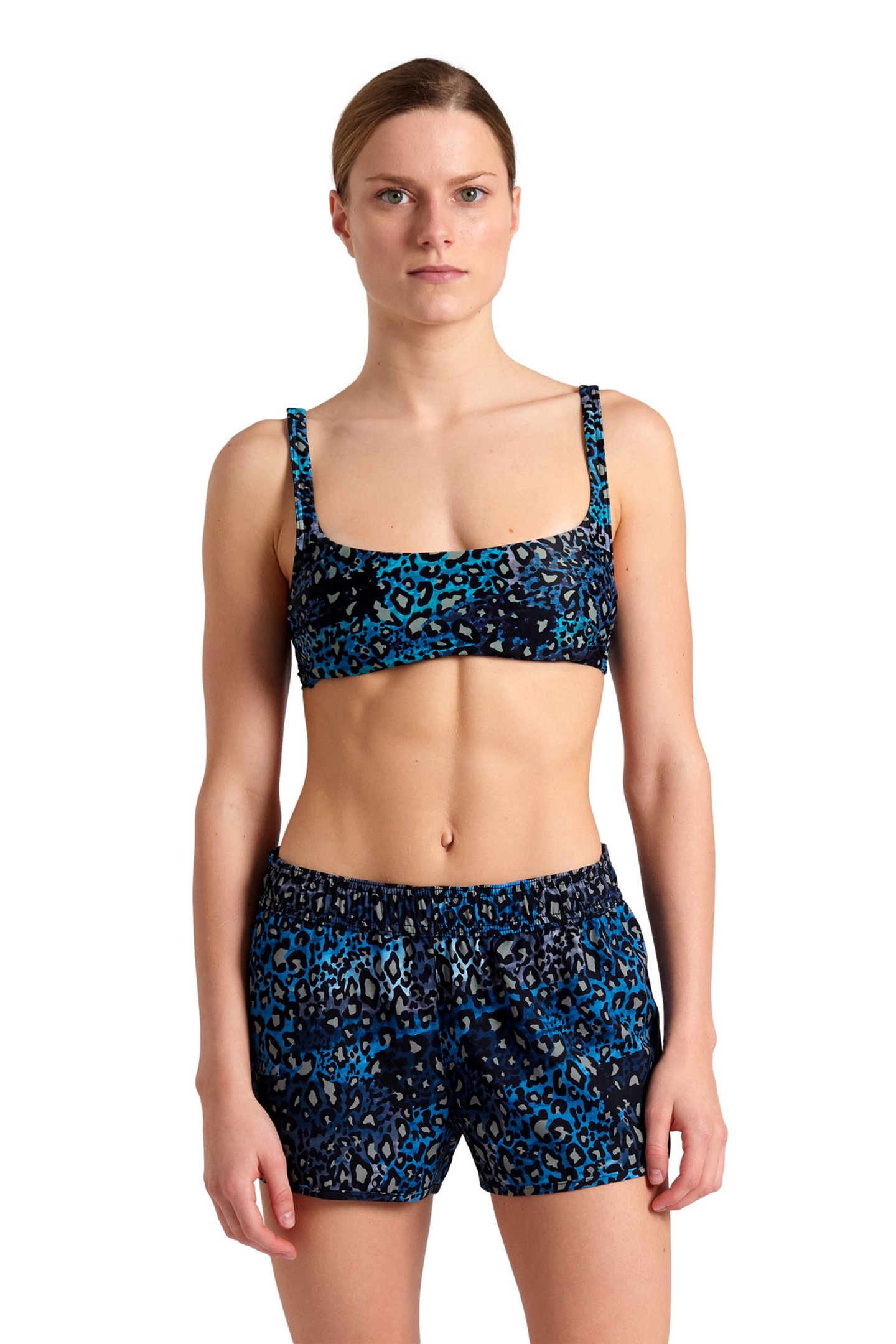 W ARENA WATER PRINTS BEACH SHORT ANIMALIER by Arena