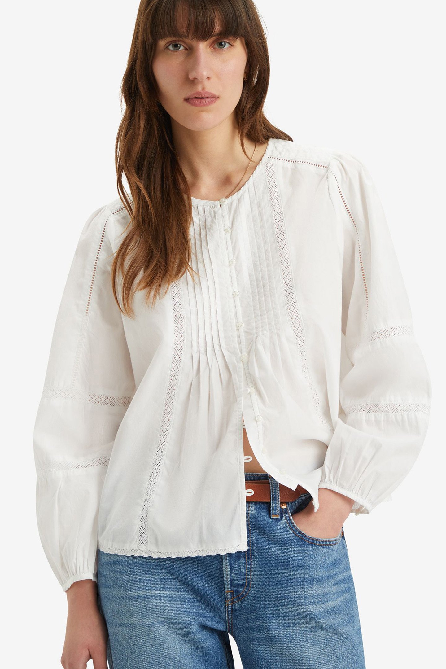 ALIYAH LS BLOUSE BRIGHT WHITE 5