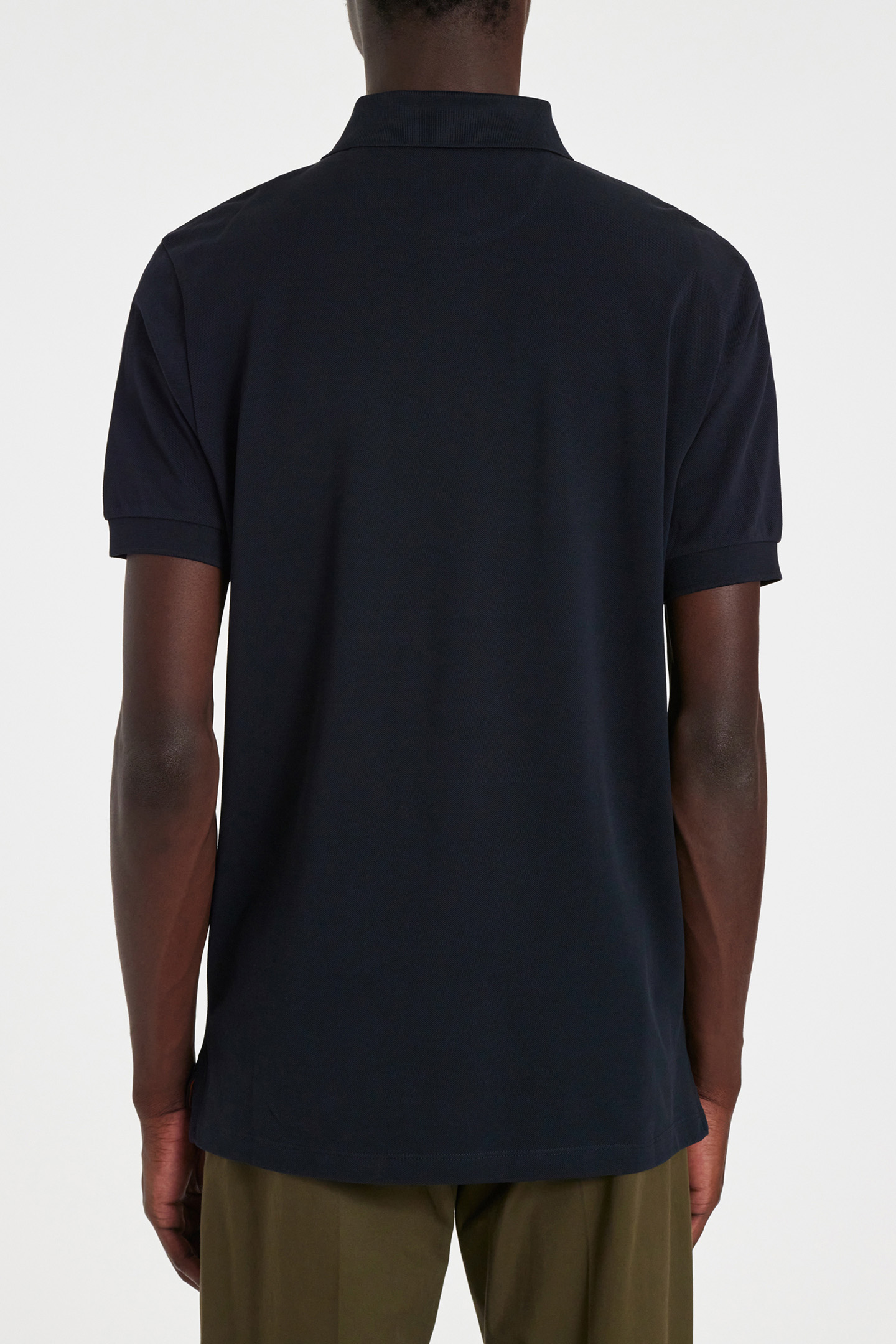 SHADOW LOGO EMB POLO VERY DARK NAVY 2