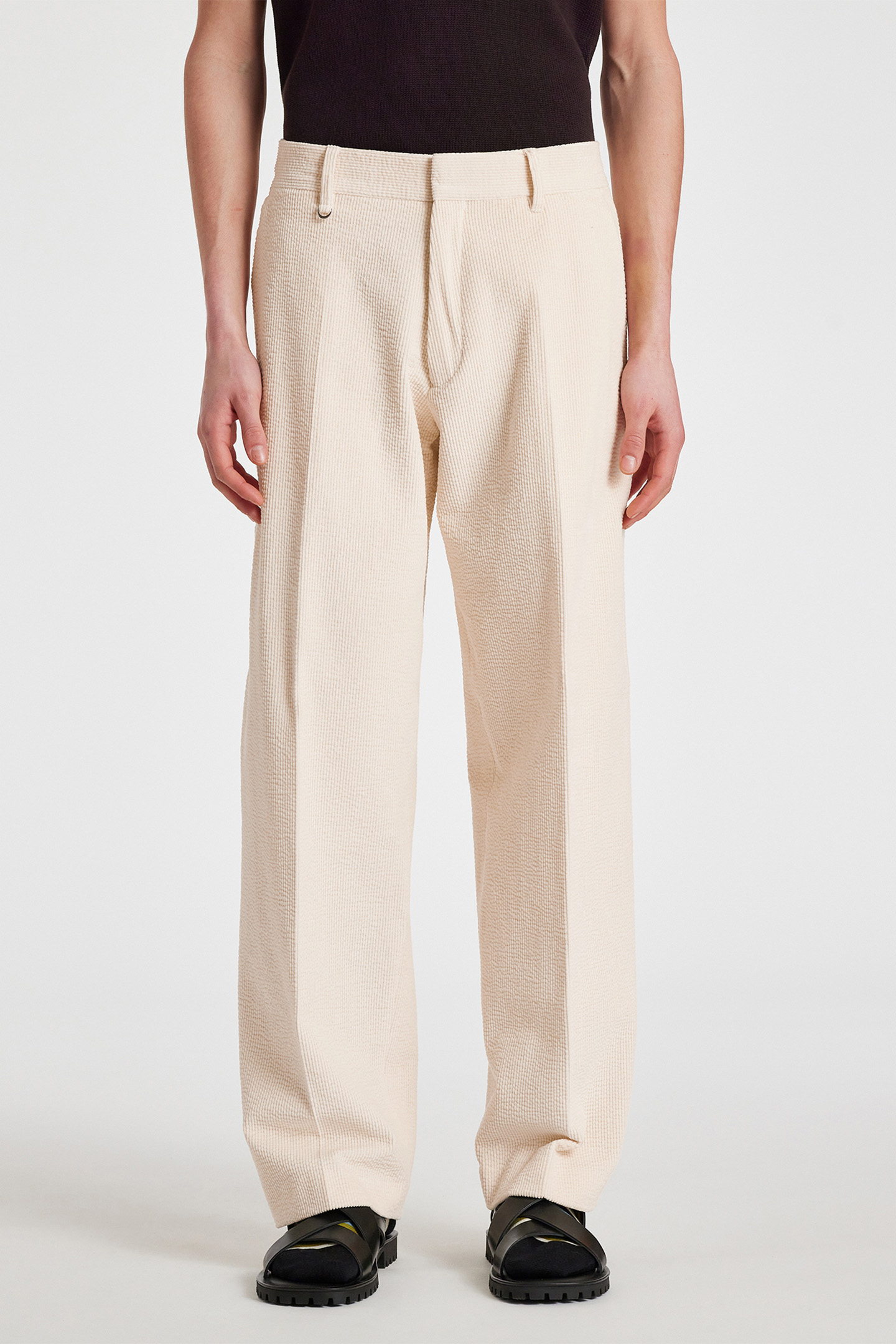 MENS POP TROUSER OFF WHITE 1