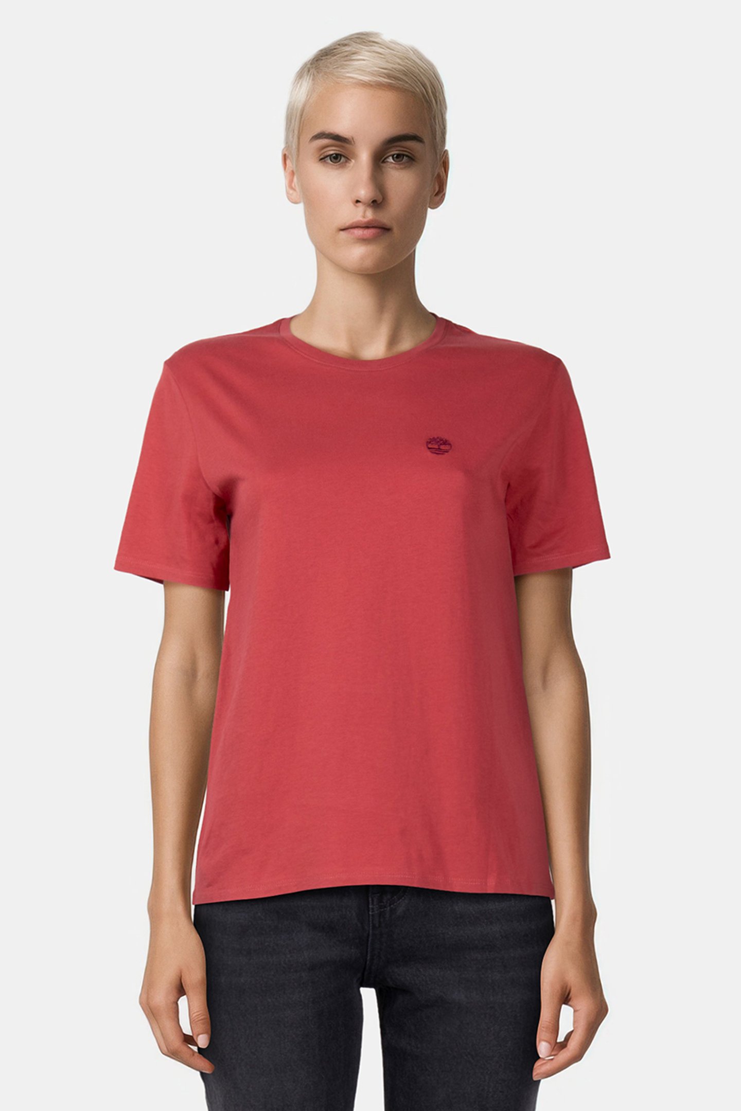 DUNSTAN SHORT-SLEEVE TEE GARNET ROSE by Timberland