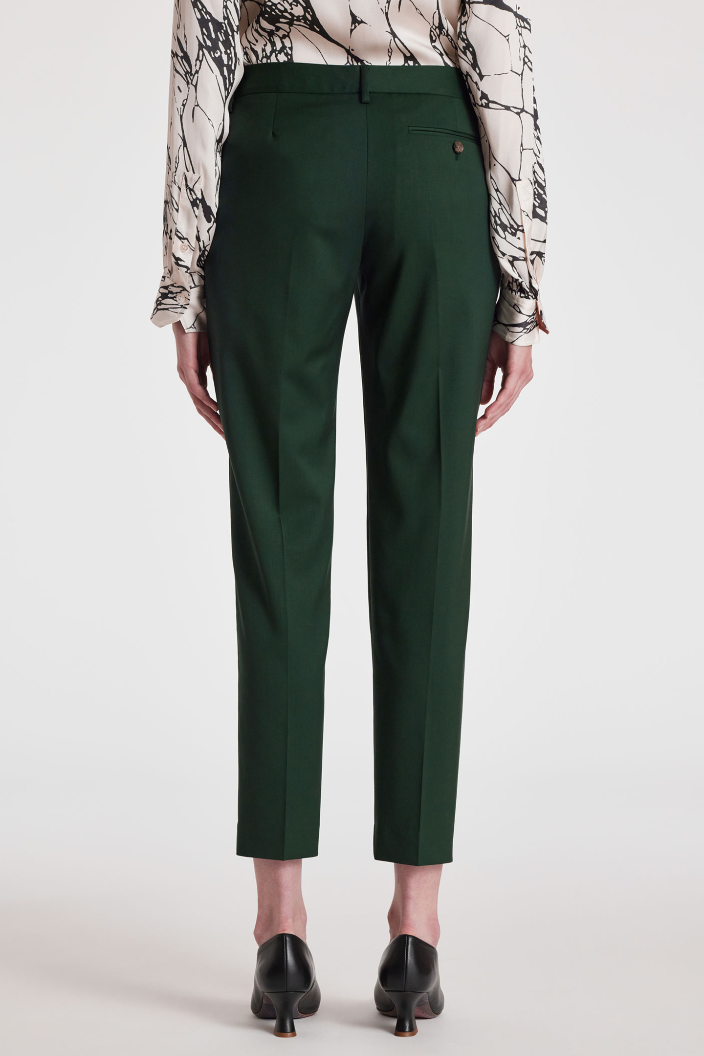 TROUSERS BOTTLE GREEN 2