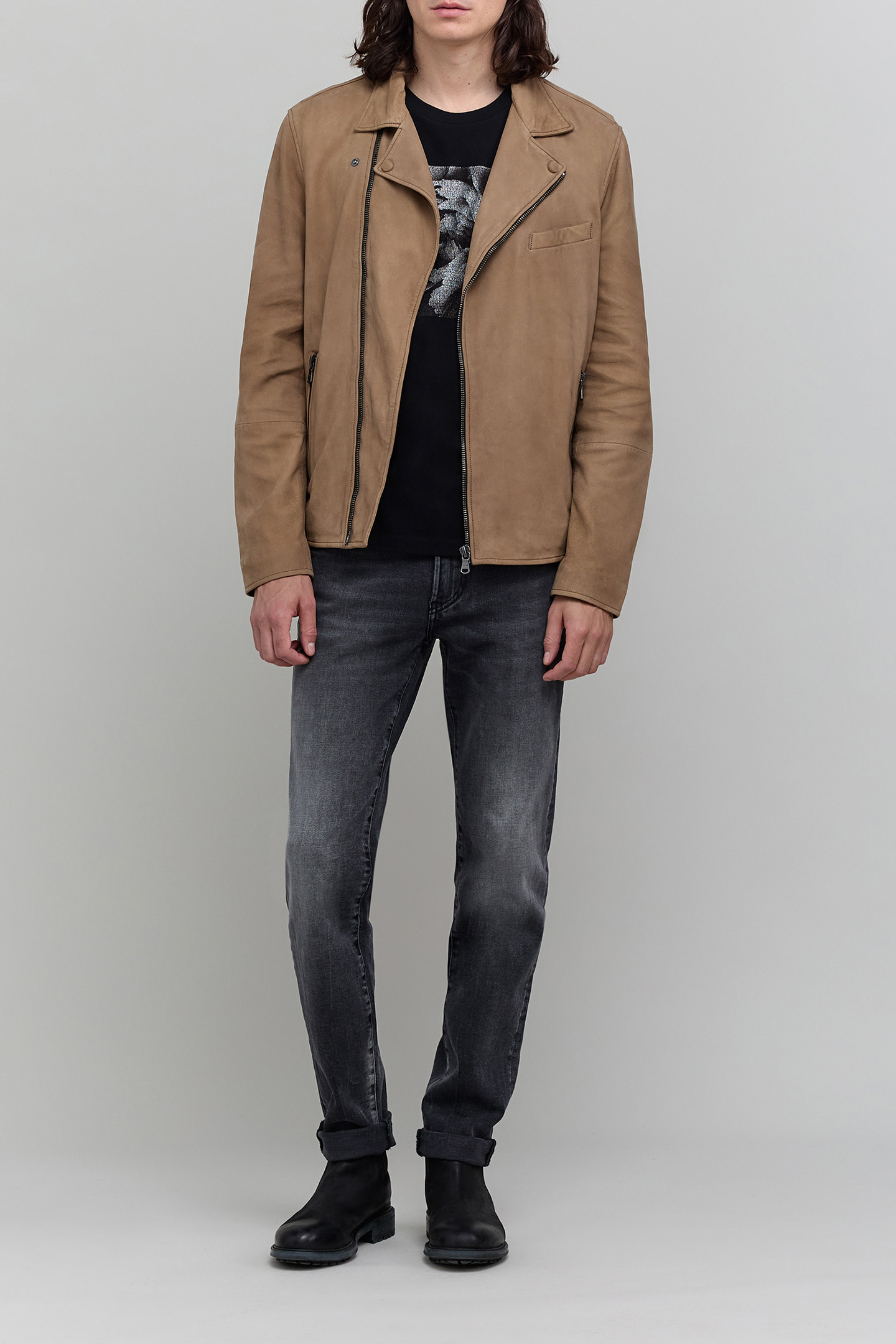 BLACK MAXI FLOWER T-SHIRT 6