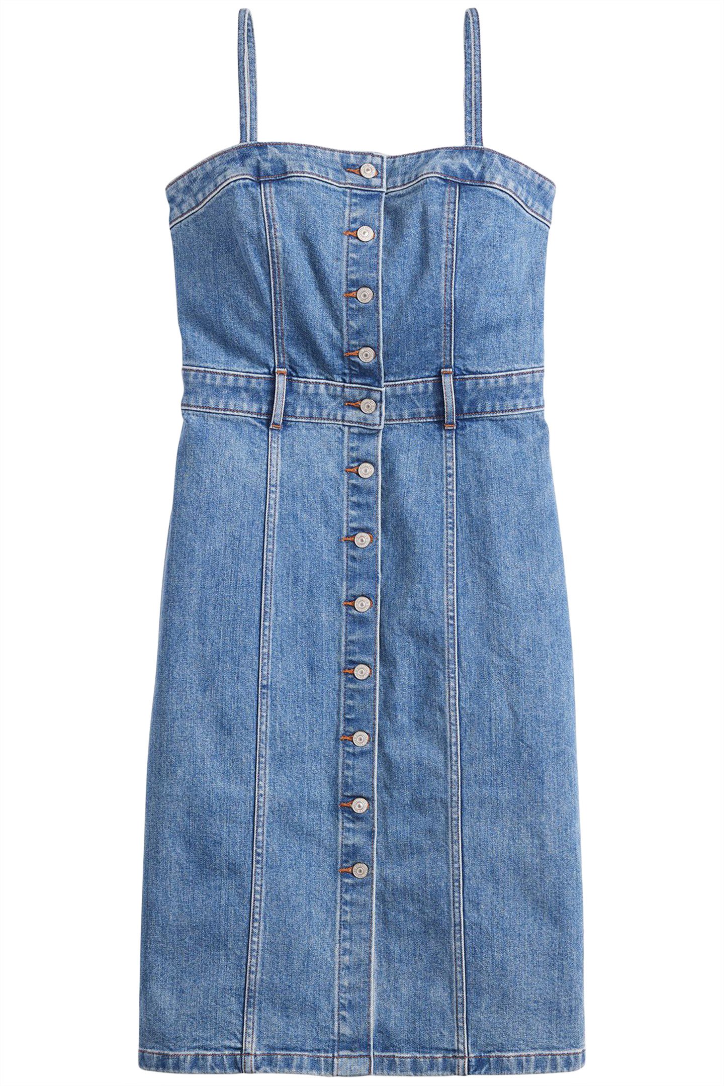 DENIM BUSTIER DRESS DREAMING OF BLUE 3