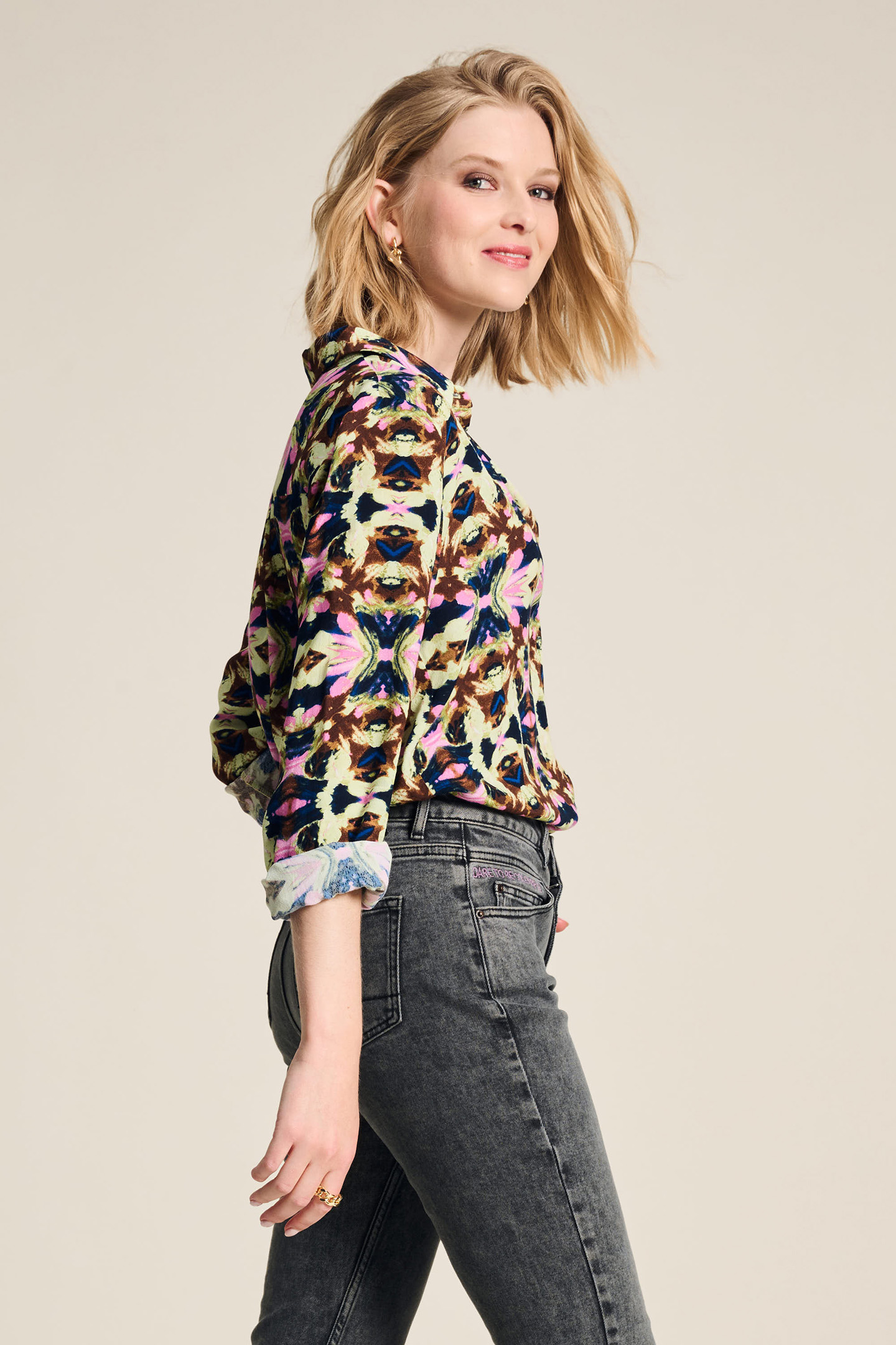 BLOUSE - MILA BUTTERFLY SKY 7