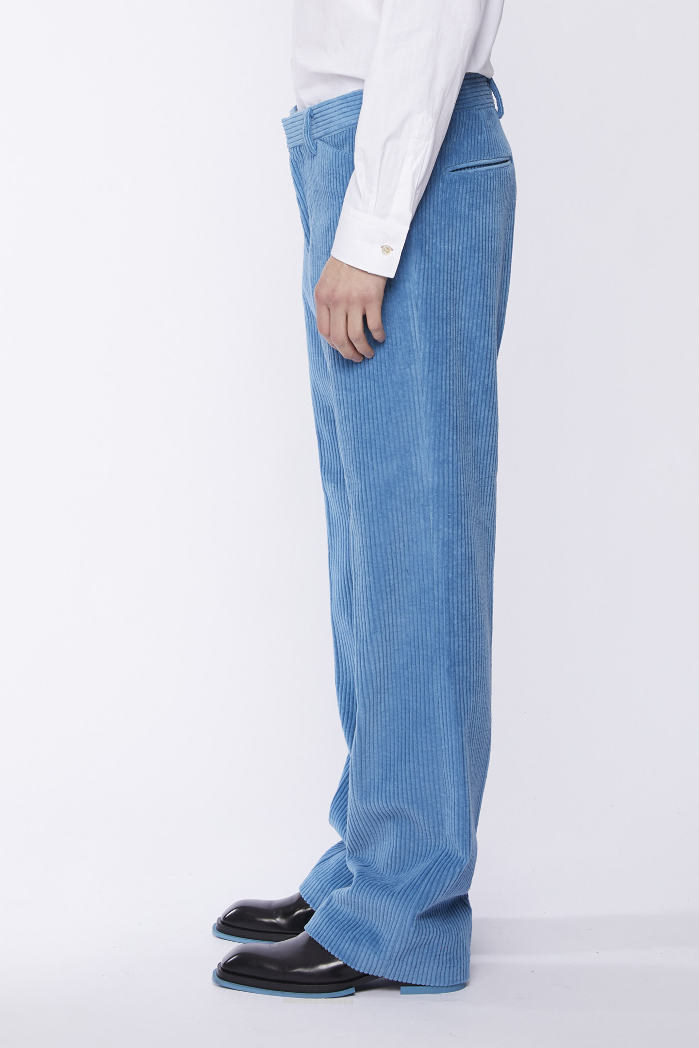 GENTS TROUSER PETROL BLUE 5