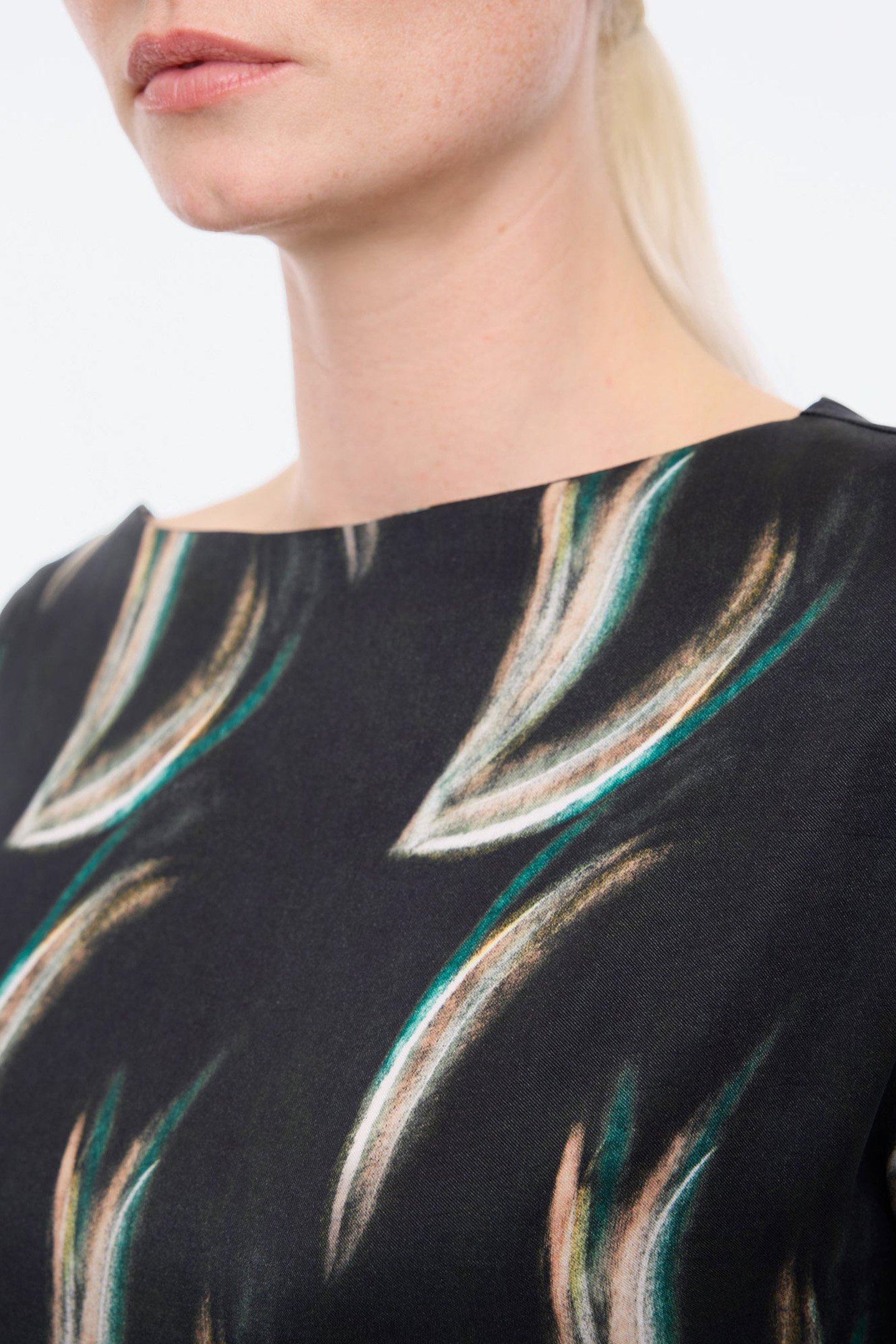 FOREST FADE SATIN TOP JETSET/FOREST/MARSHMALLOW 6