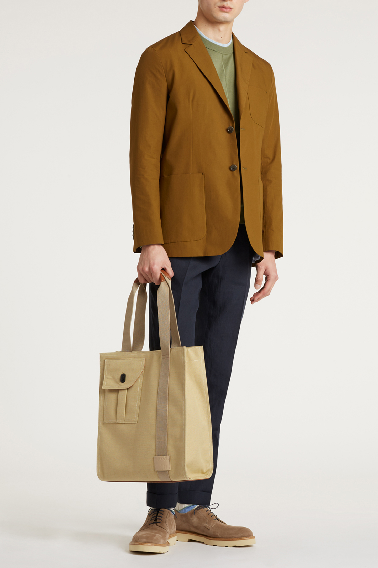 GENTS DRAWCORD TROUSER VERY DARK NAVY 3