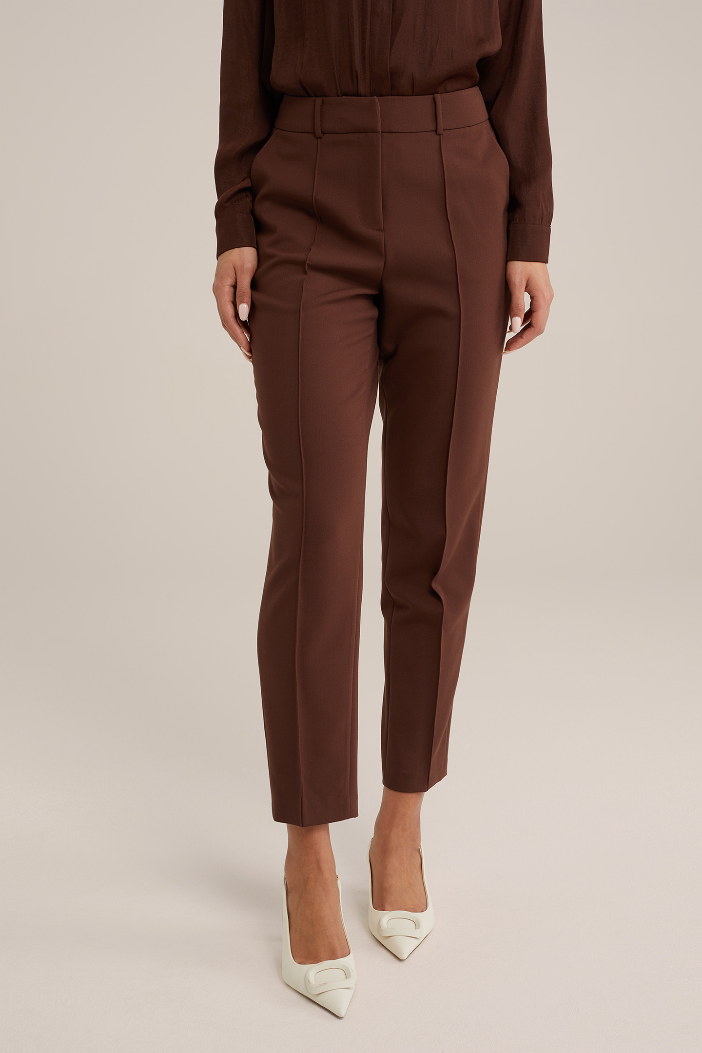 TROUSER DARK BROWN 1