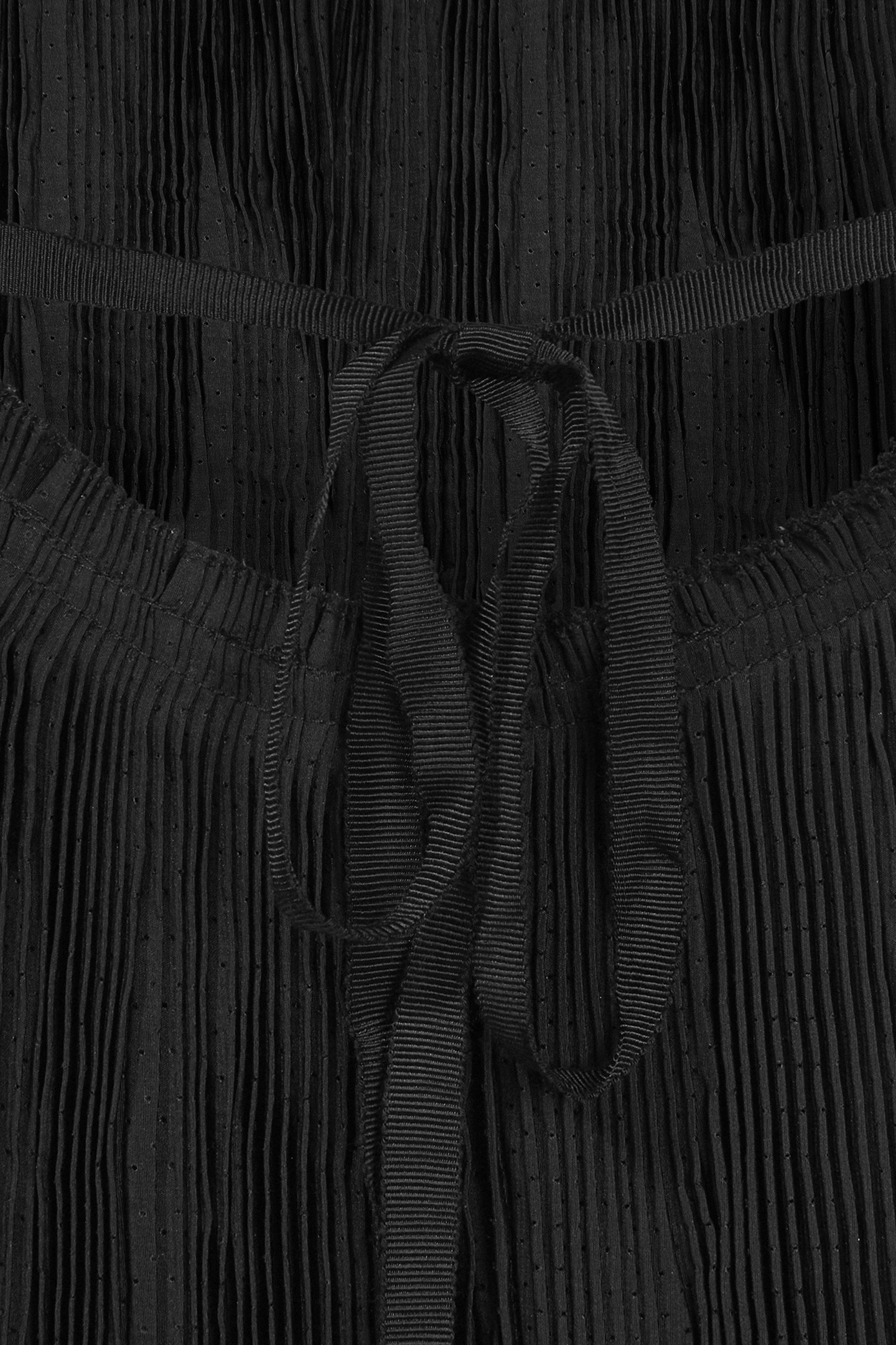 ROMEY PLEAT DRESS BLACK 4