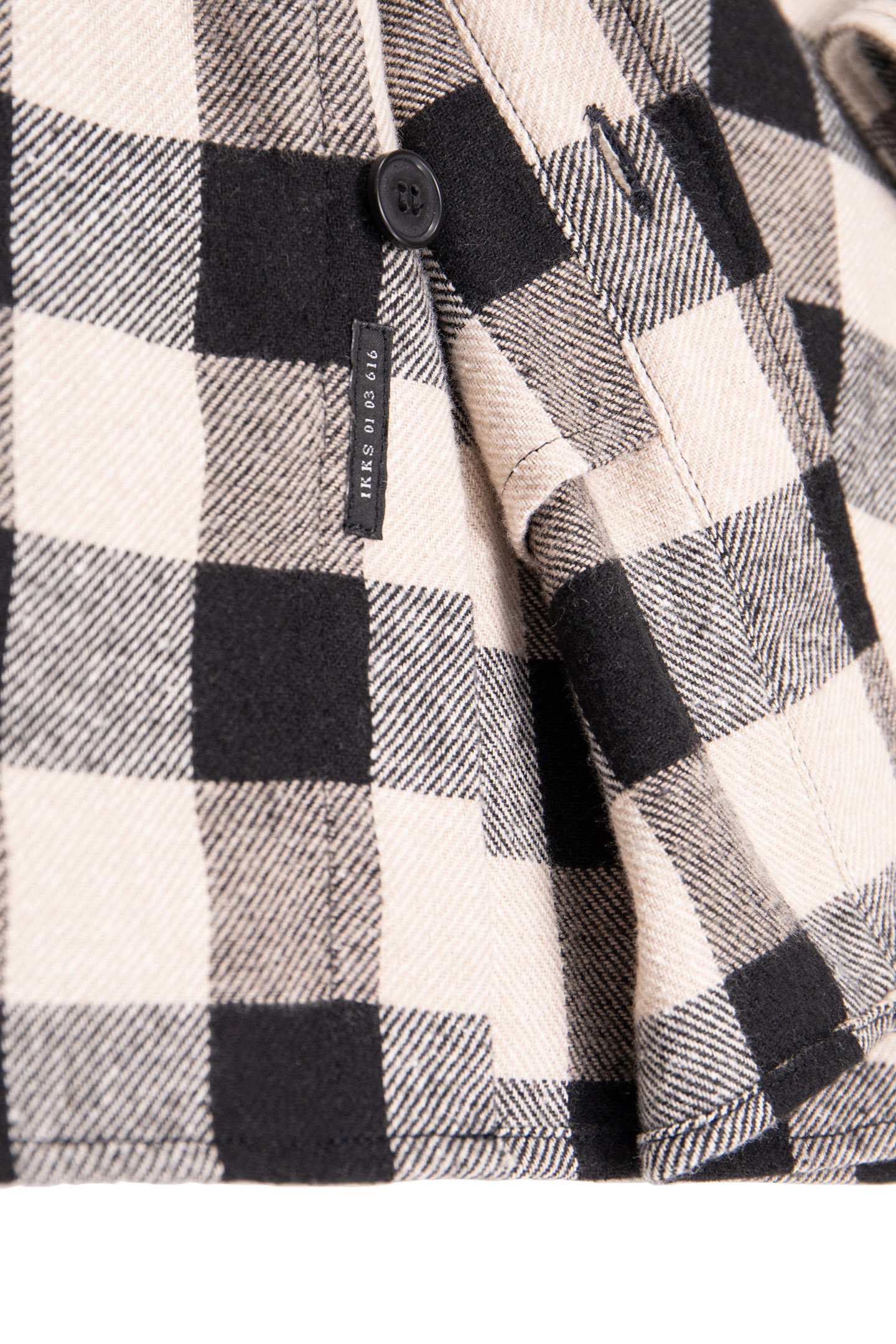 BLACK SHIRT LENZING™ ECOVERO™ CHECK HOMME 6